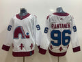 Men's Colorado Avalanche Mikko Rantanen #96 White Breakaway Player Jerseys