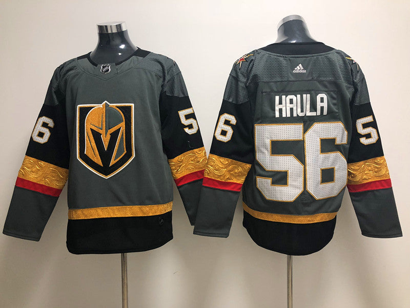 Men's Vegas Golden Knights Erik Haula #56 Gray Breakaway Player Jerseys