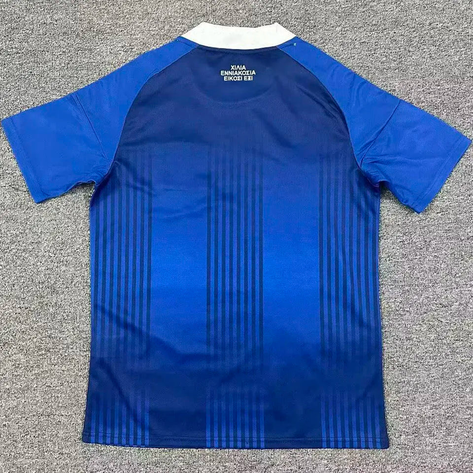 2026/27 Greece Away Blue Fans Soccer Jersey Back