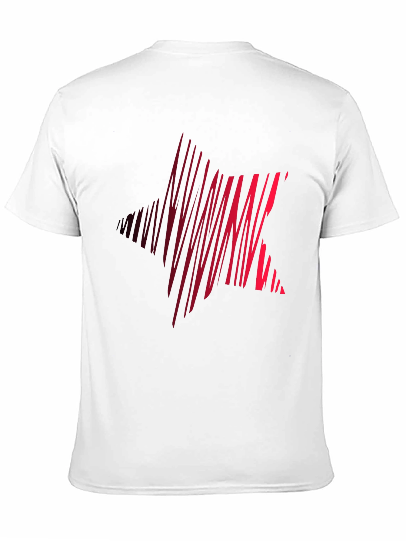 Striking Star Graphic Tee - Mens Black Casual Shirt