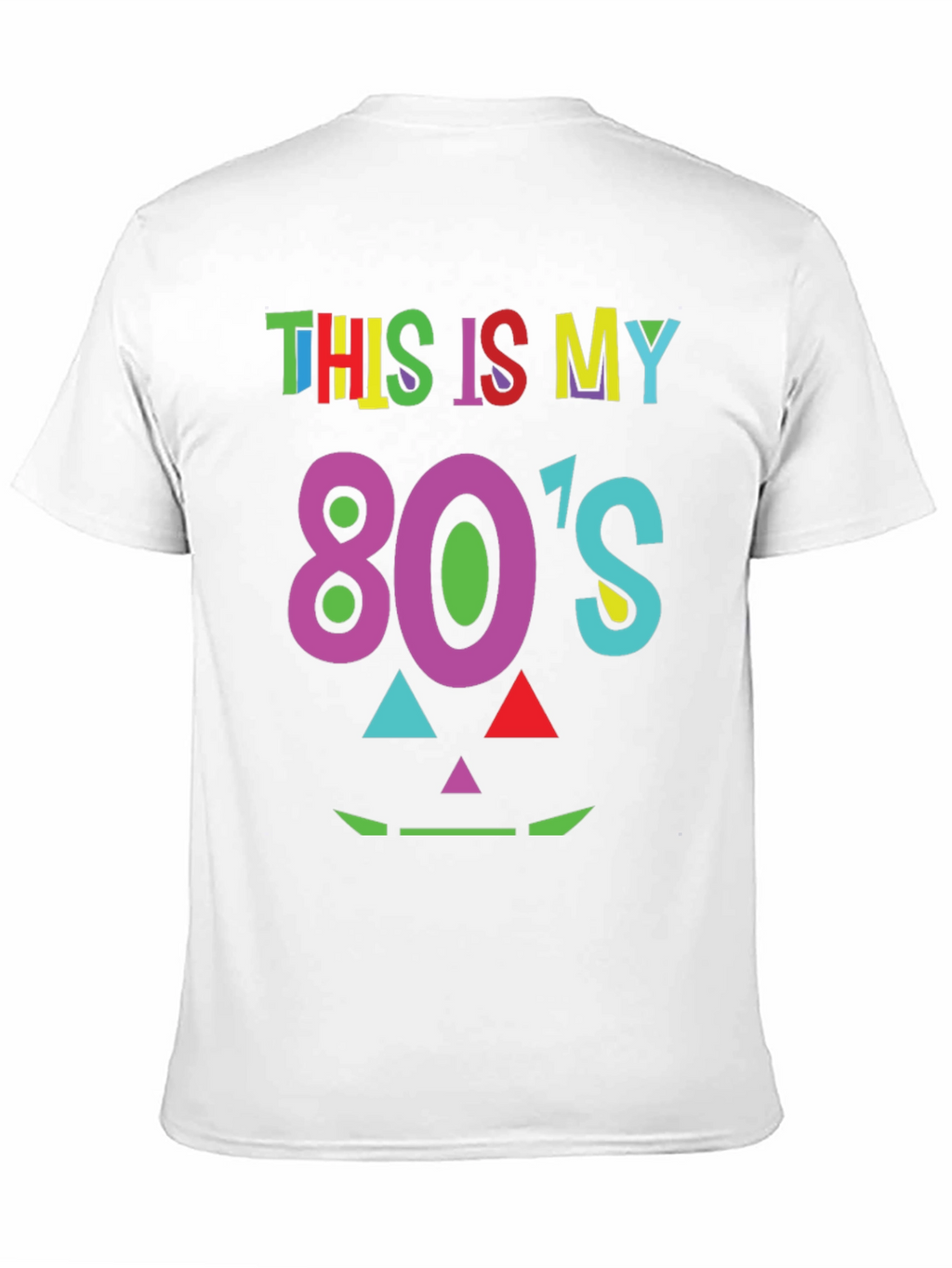 Retro 80s Graphic Tee - Costume Party Shirt