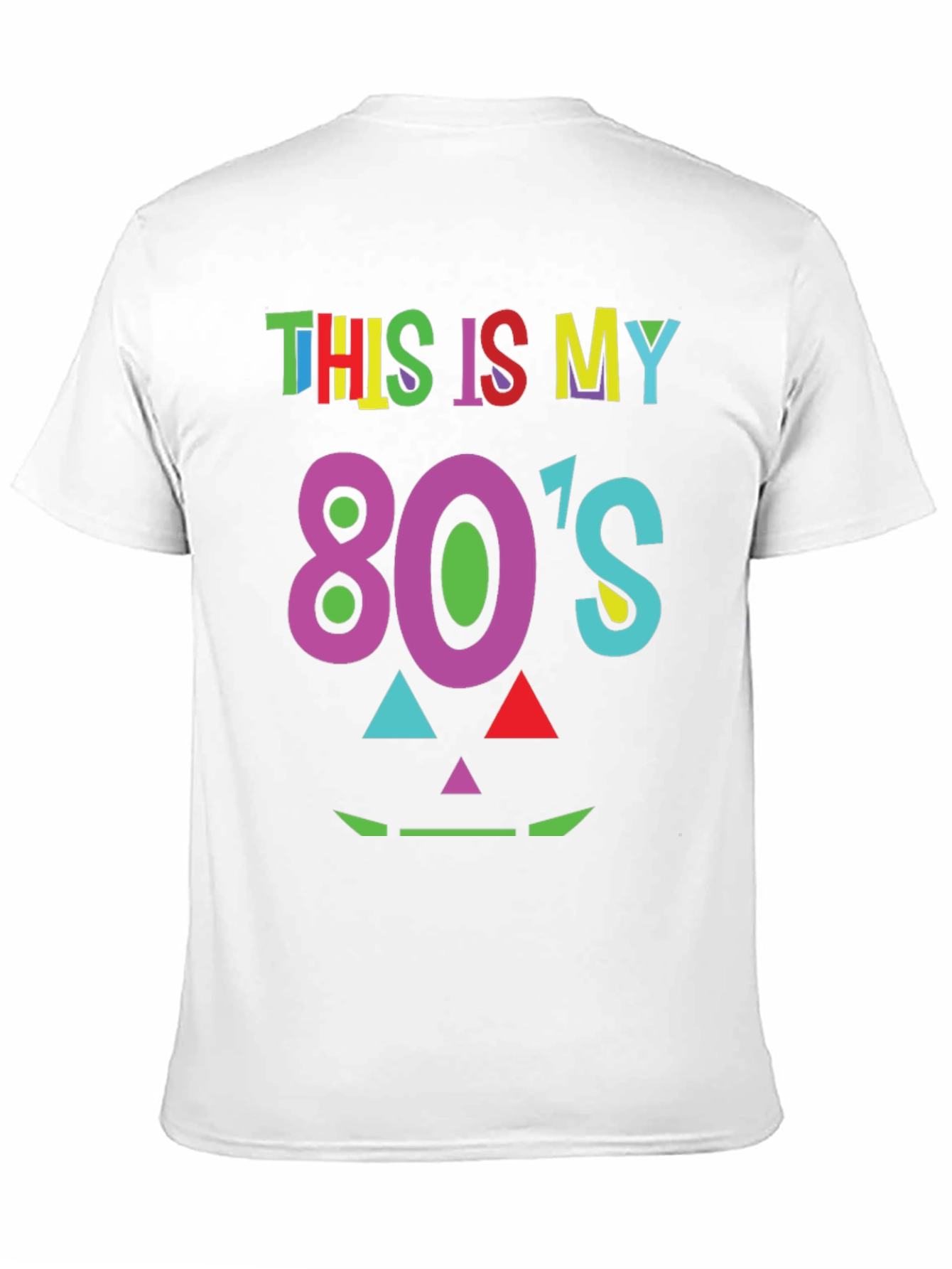 Retro 80s Graphic Tee - Costume Party Shirt