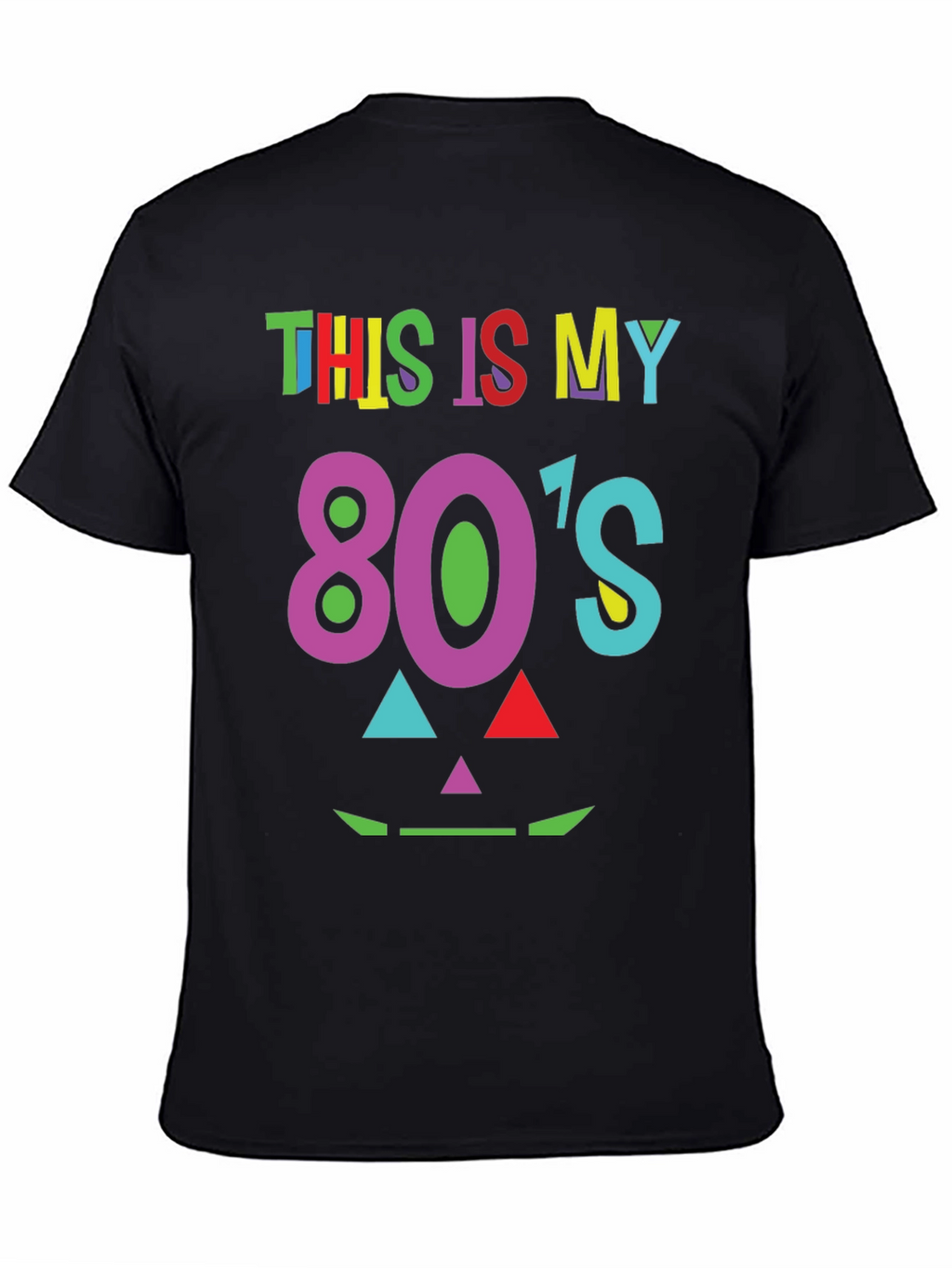 Retro 80s Graphic Tee - Costume Party Shirt