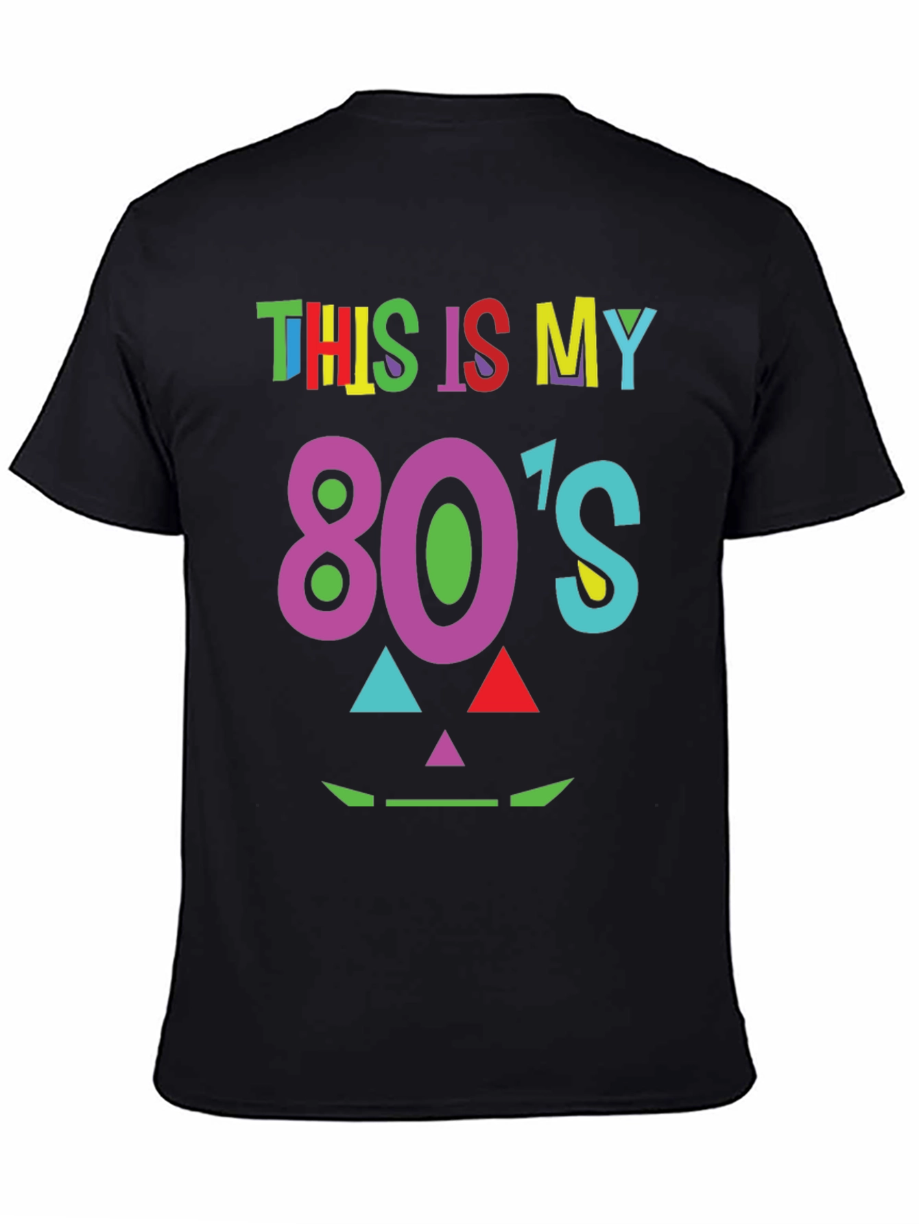 Retro 80s Graphic Tee - Costume Party Shirt