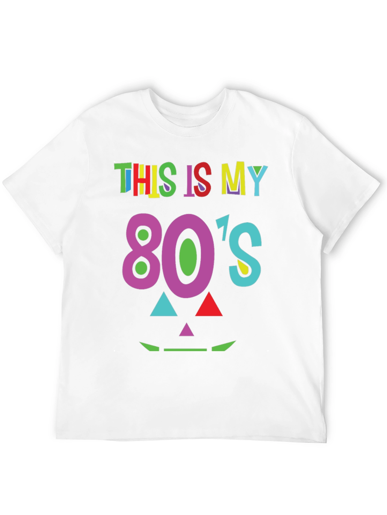 Retro 80s Graphic Tee - Costume Party Shirt