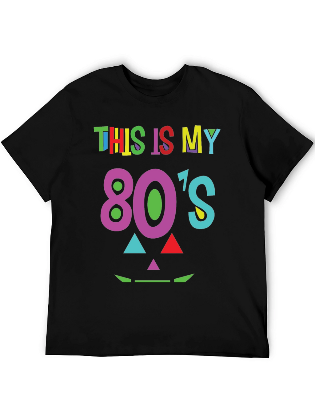 Retro 80s Graphic Tee - Costume Party Shirt