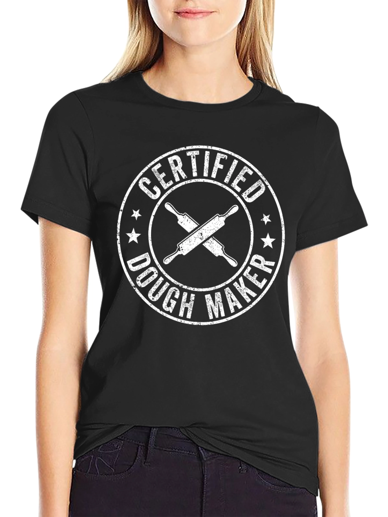 Certified Dough Maker T-Shirt - Baker Gift