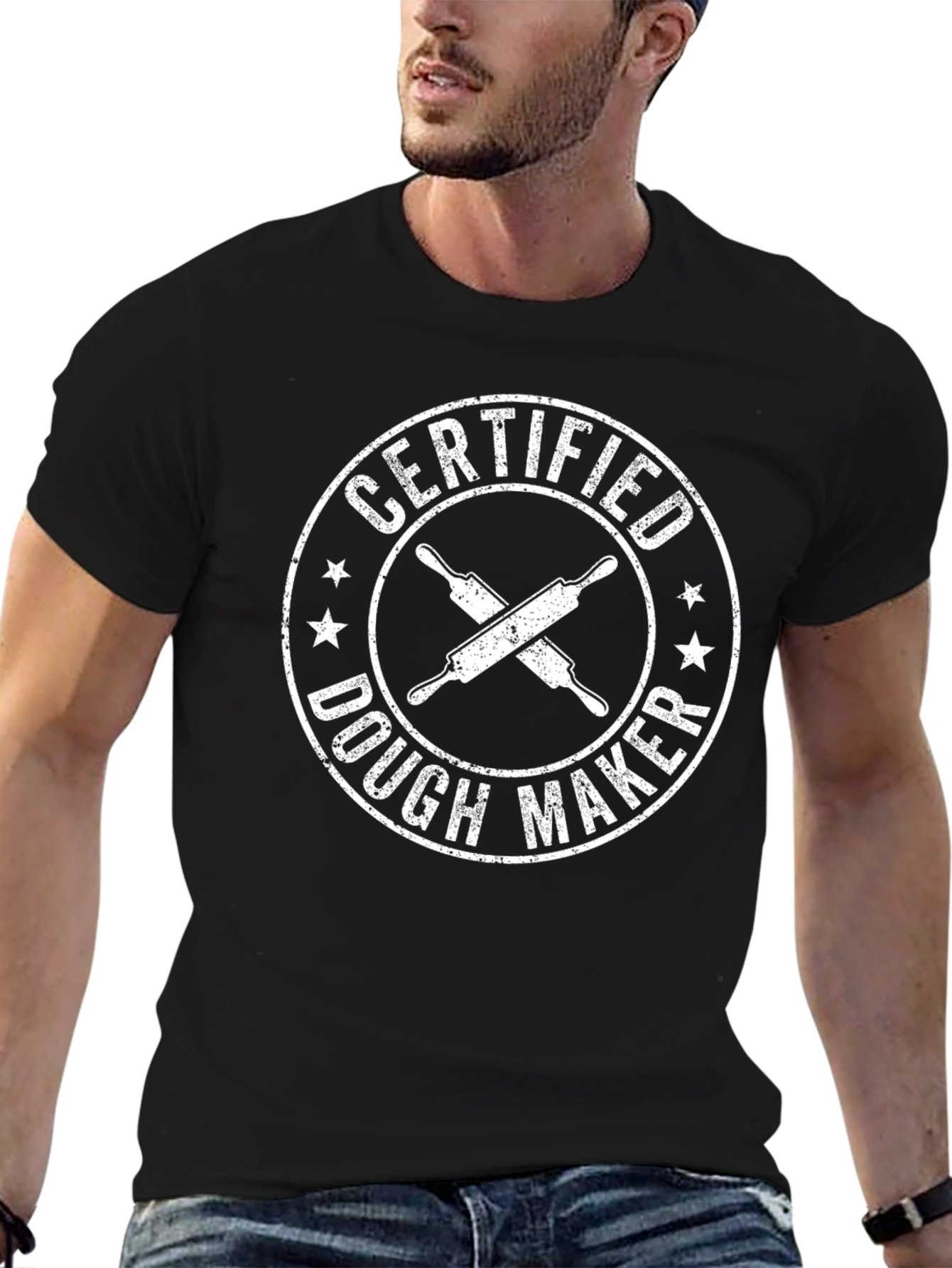 Certified Dough Maker T-Shirt - Baker Gift