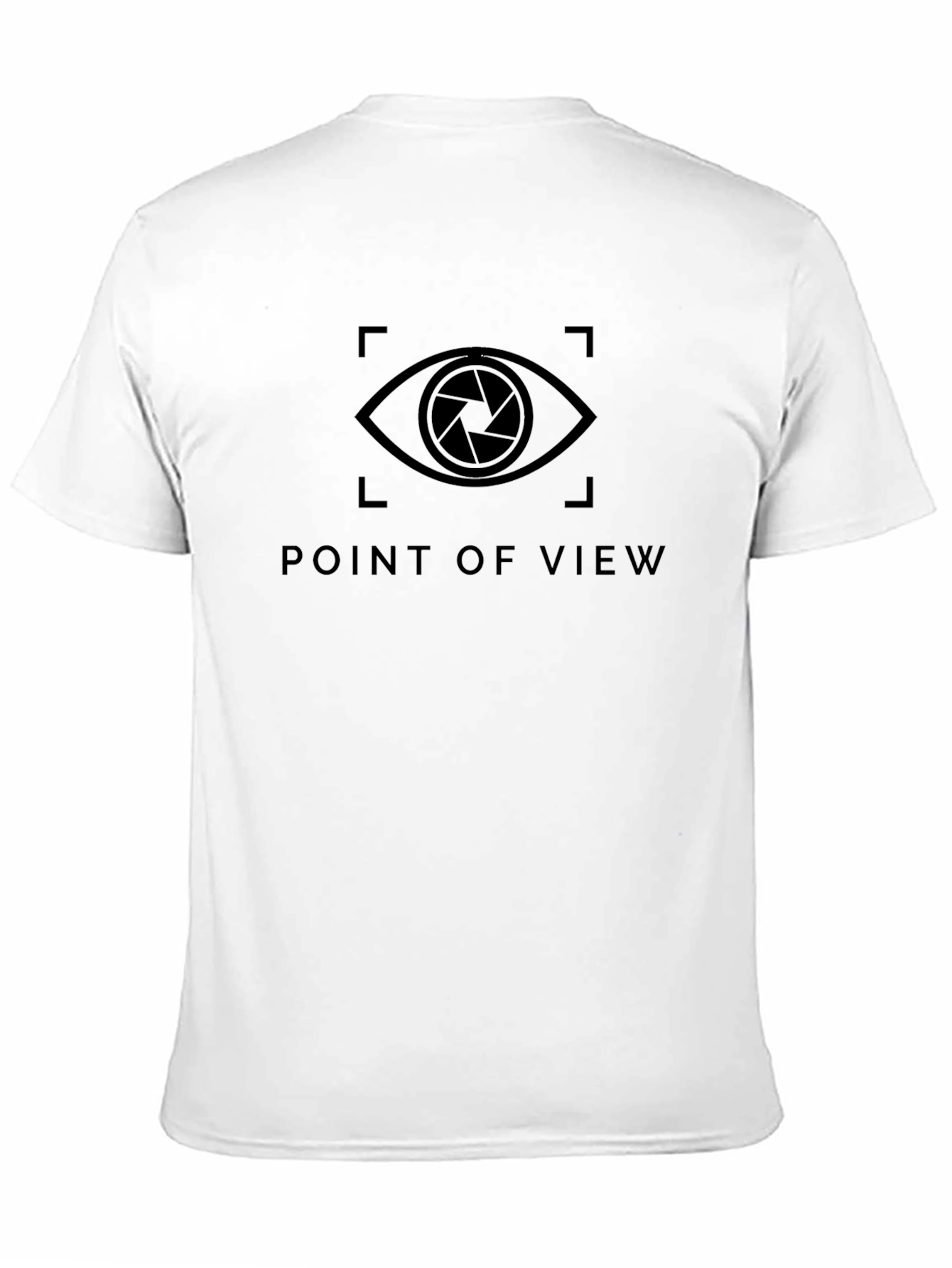 Point of View Graphic T-Shirt - Black
