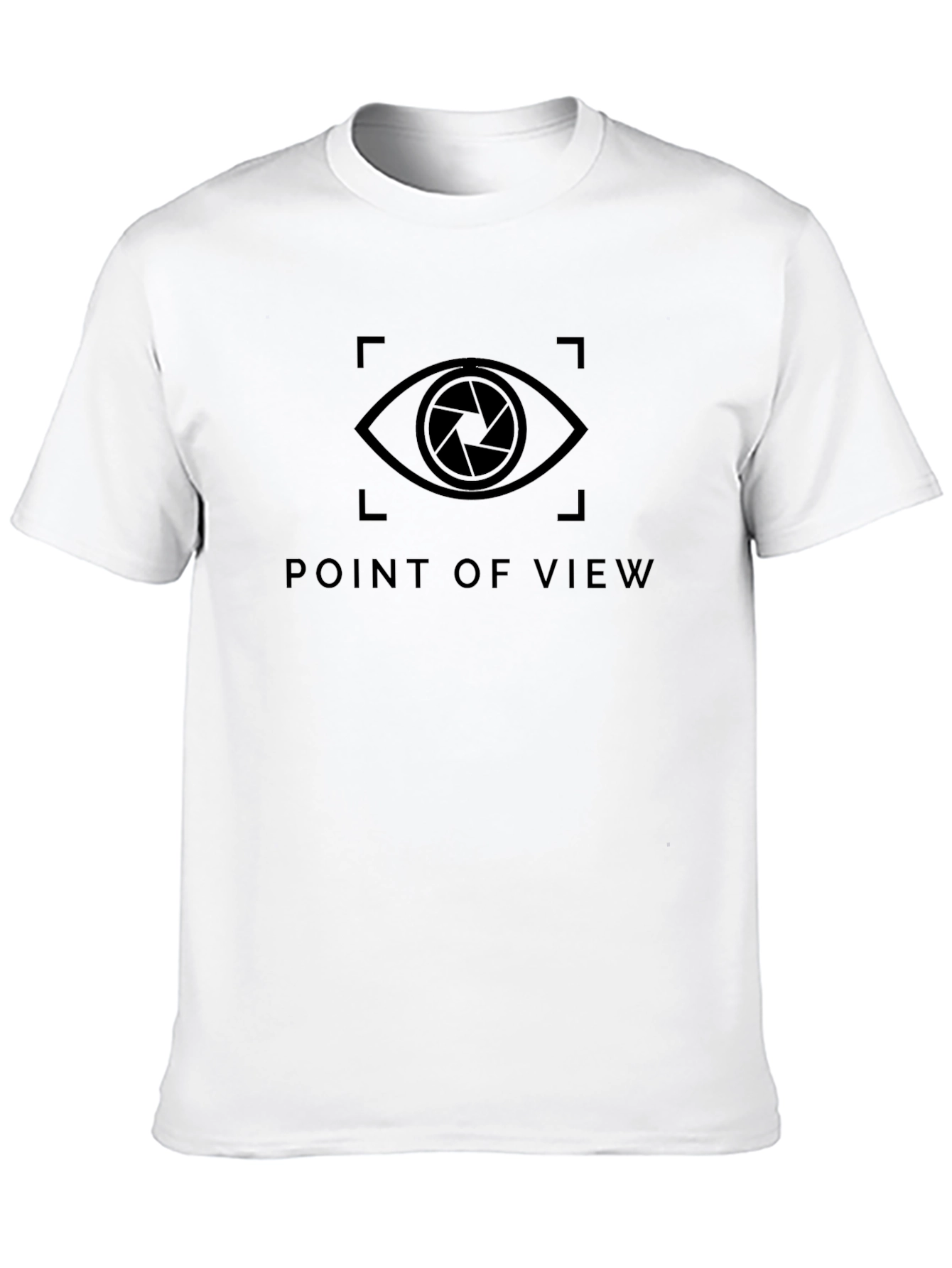 Point of View Graphic T-Shirt - Black