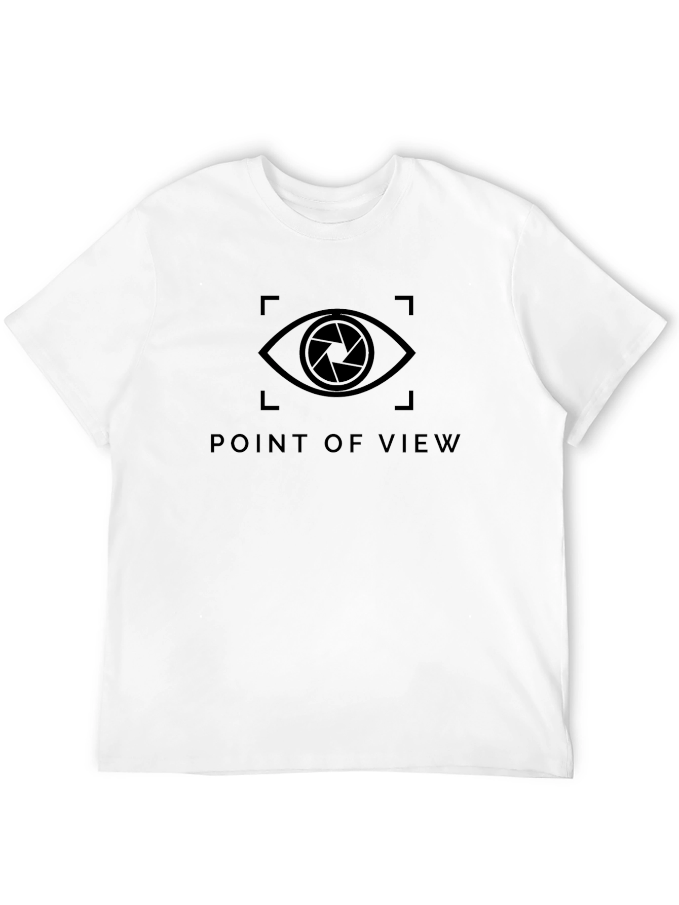 Point of View Graphic T-Shirt - Black