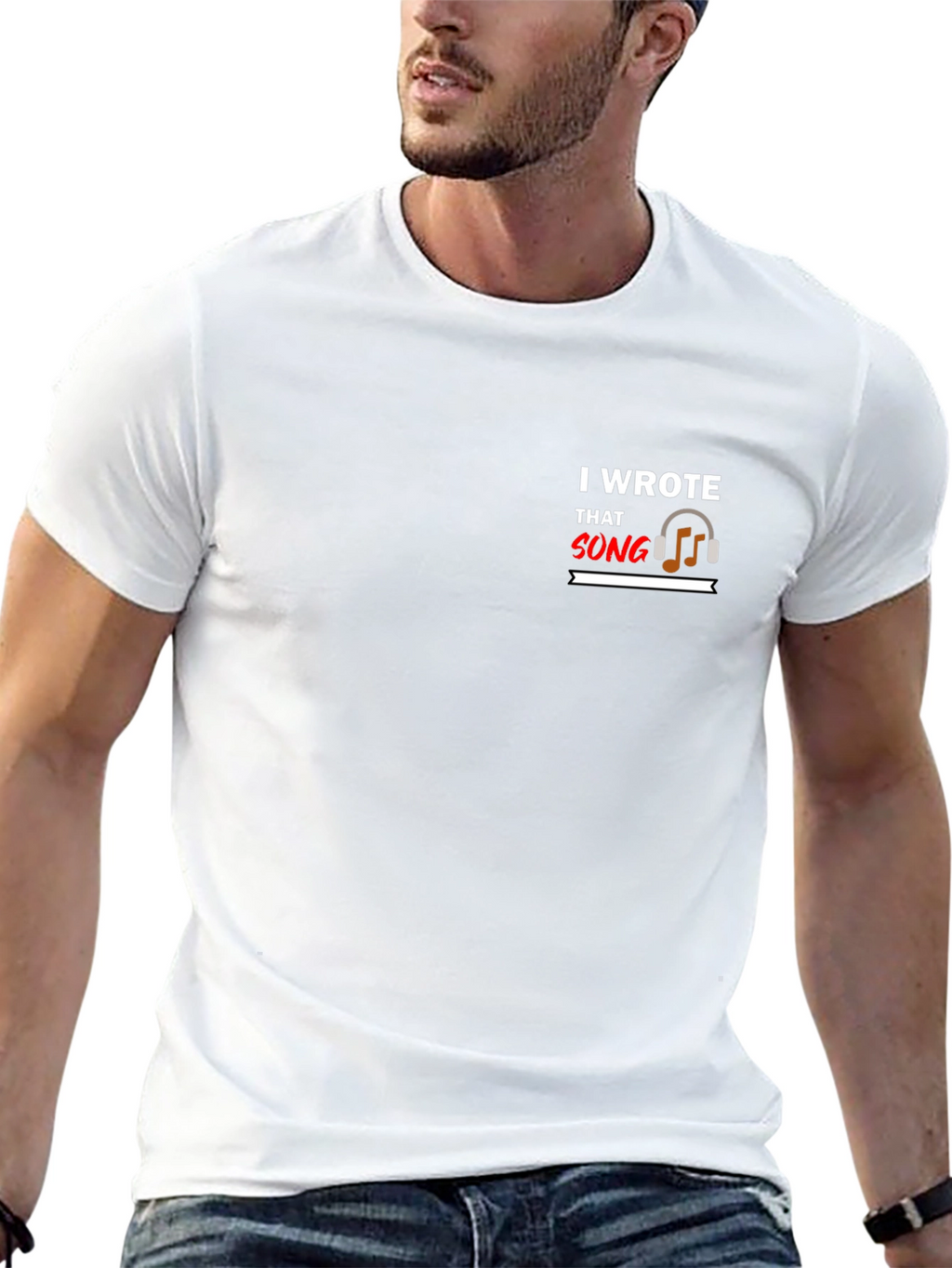 I Wrote That Song Graphic T-Shirt