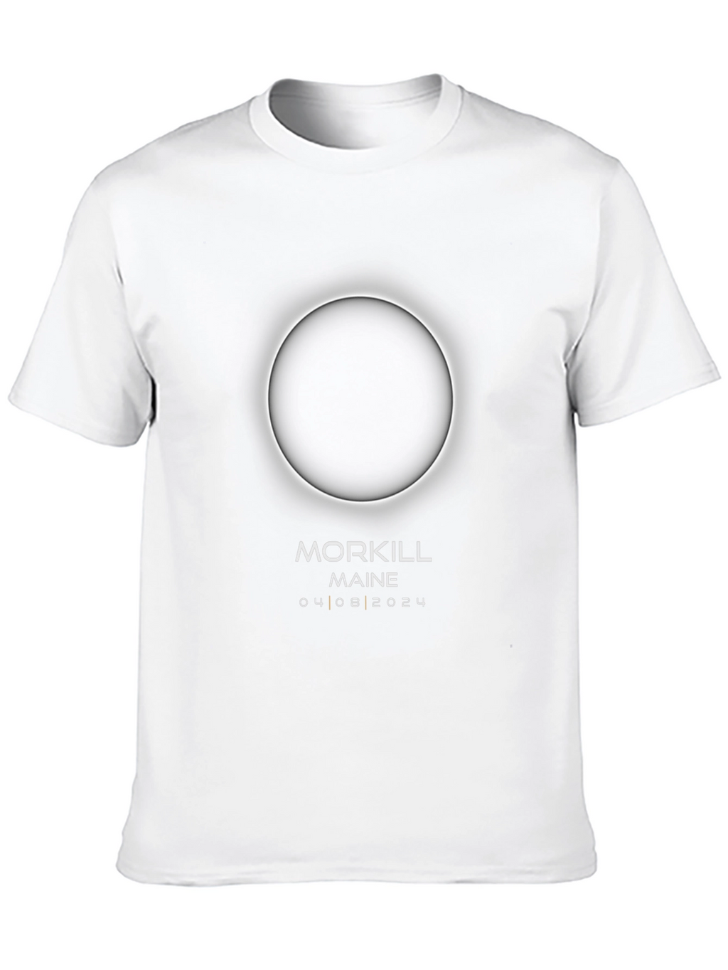 Total Solar Eclipse Morkill Maine 2024 T-Shirt