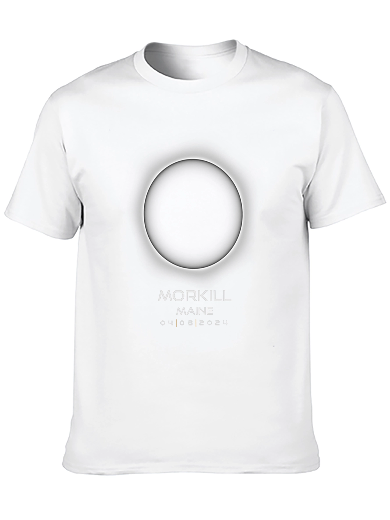 Total Solar Eclipse Morkill Maine 2024 T-Shirt