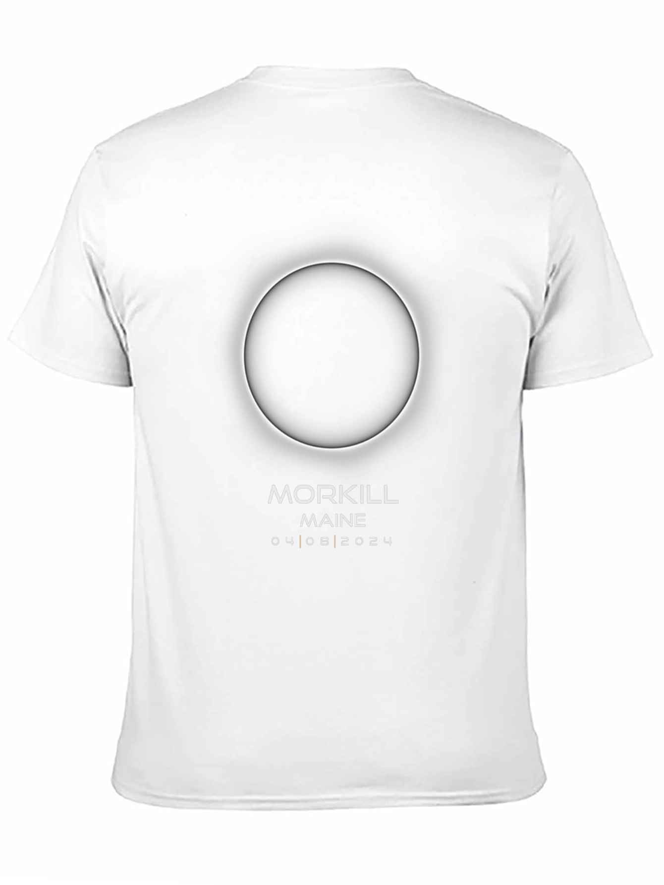 Total Solar Eclipse Morkill Maine 2024 T-Shirt