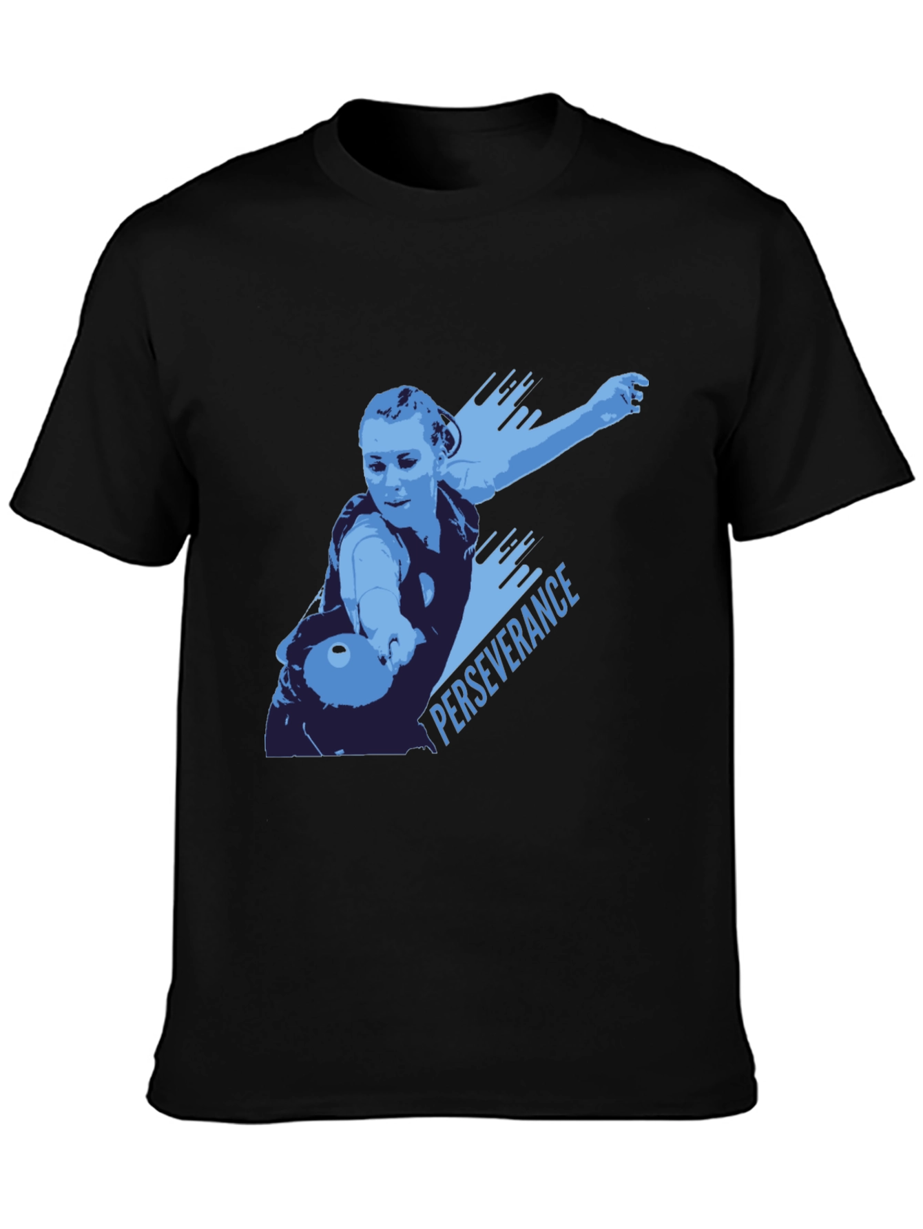 Perseverance T-Shirt - Table Tennis Design
