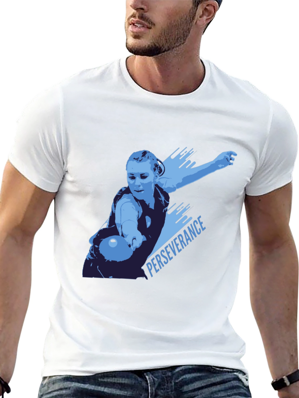 Perseverance T-Shirt - Table Tennis Design