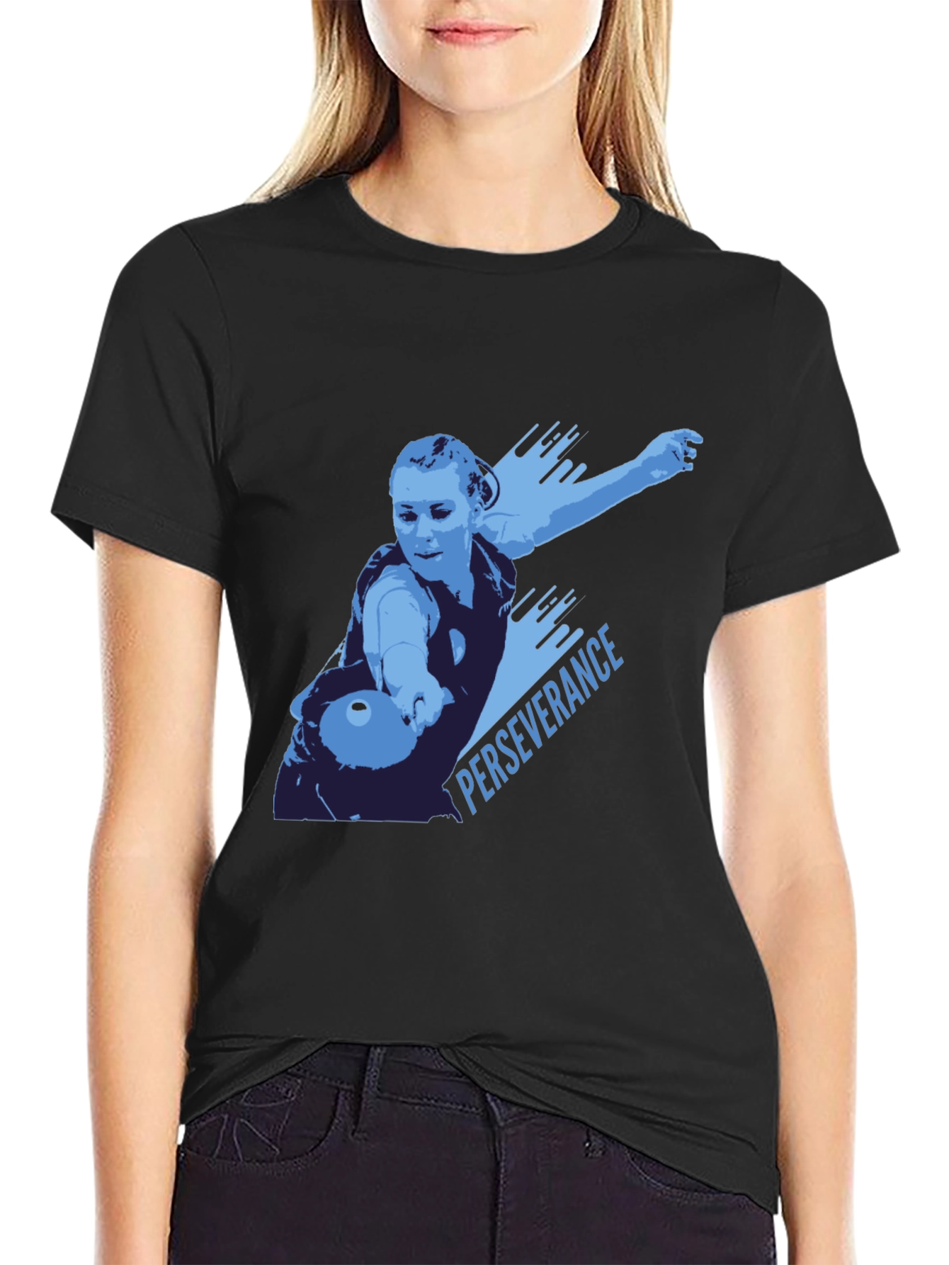Perseverance T-Shirt - Table Tennis Design