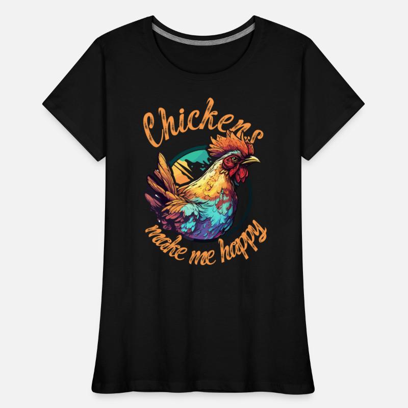 Chickens make me happy