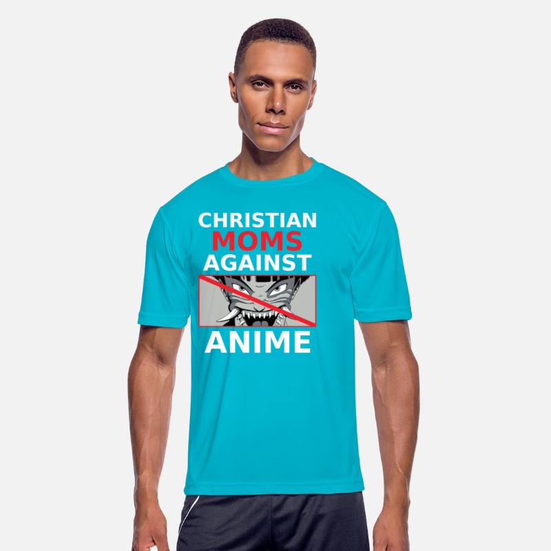 Christian Moms Against Anime Humor Tee