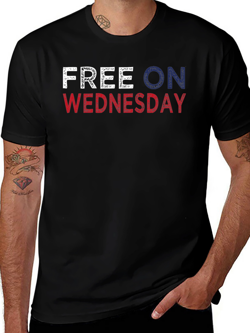 Free On Wednesday Graphic T-Shirt