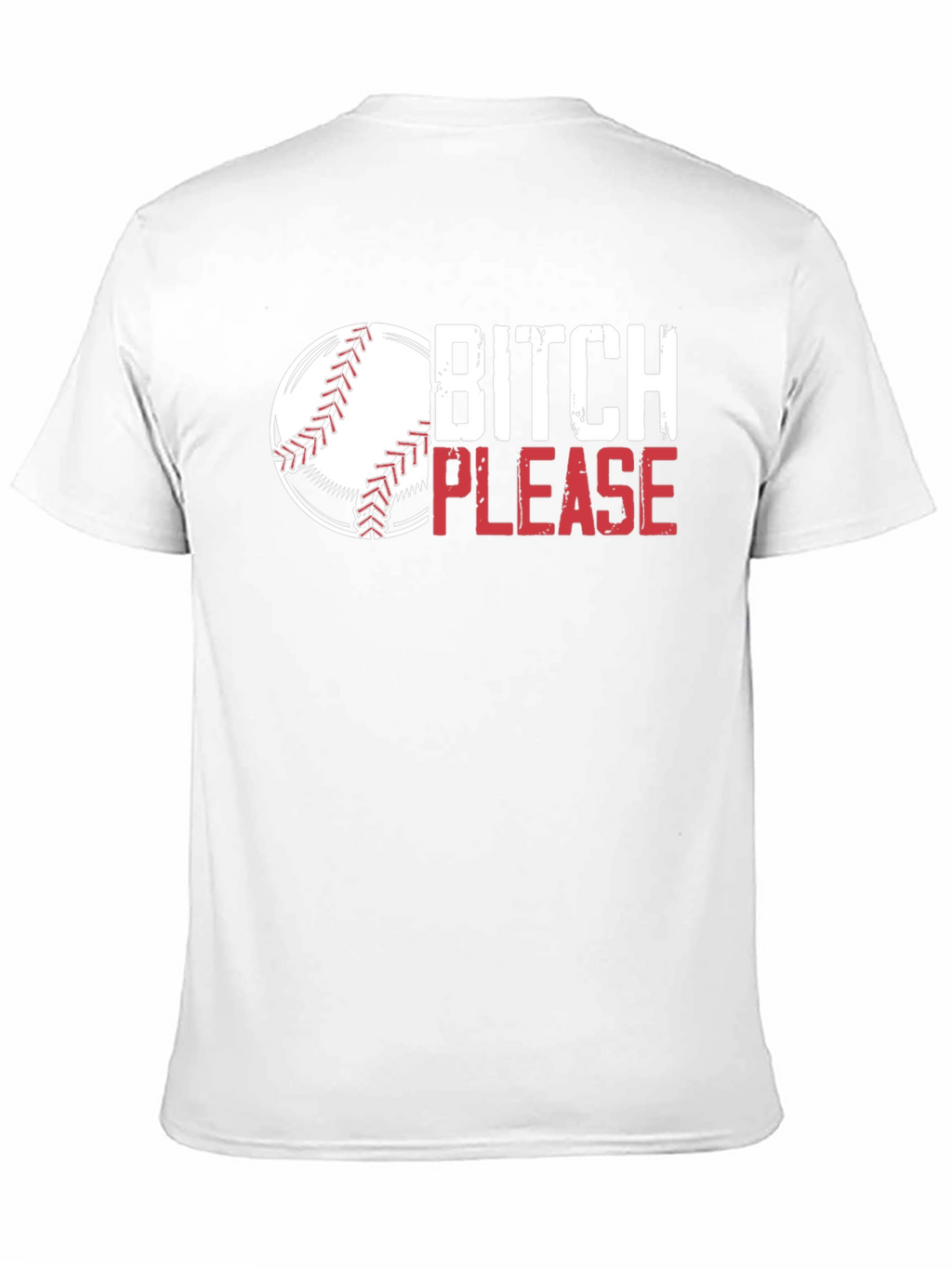 Bitch Please Baseball Graphic Tee
