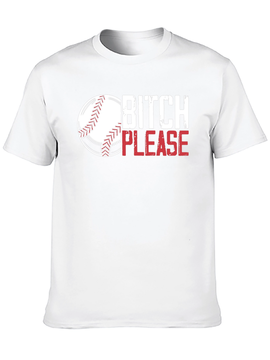 Bitch Please Baseball Graphic Tee
