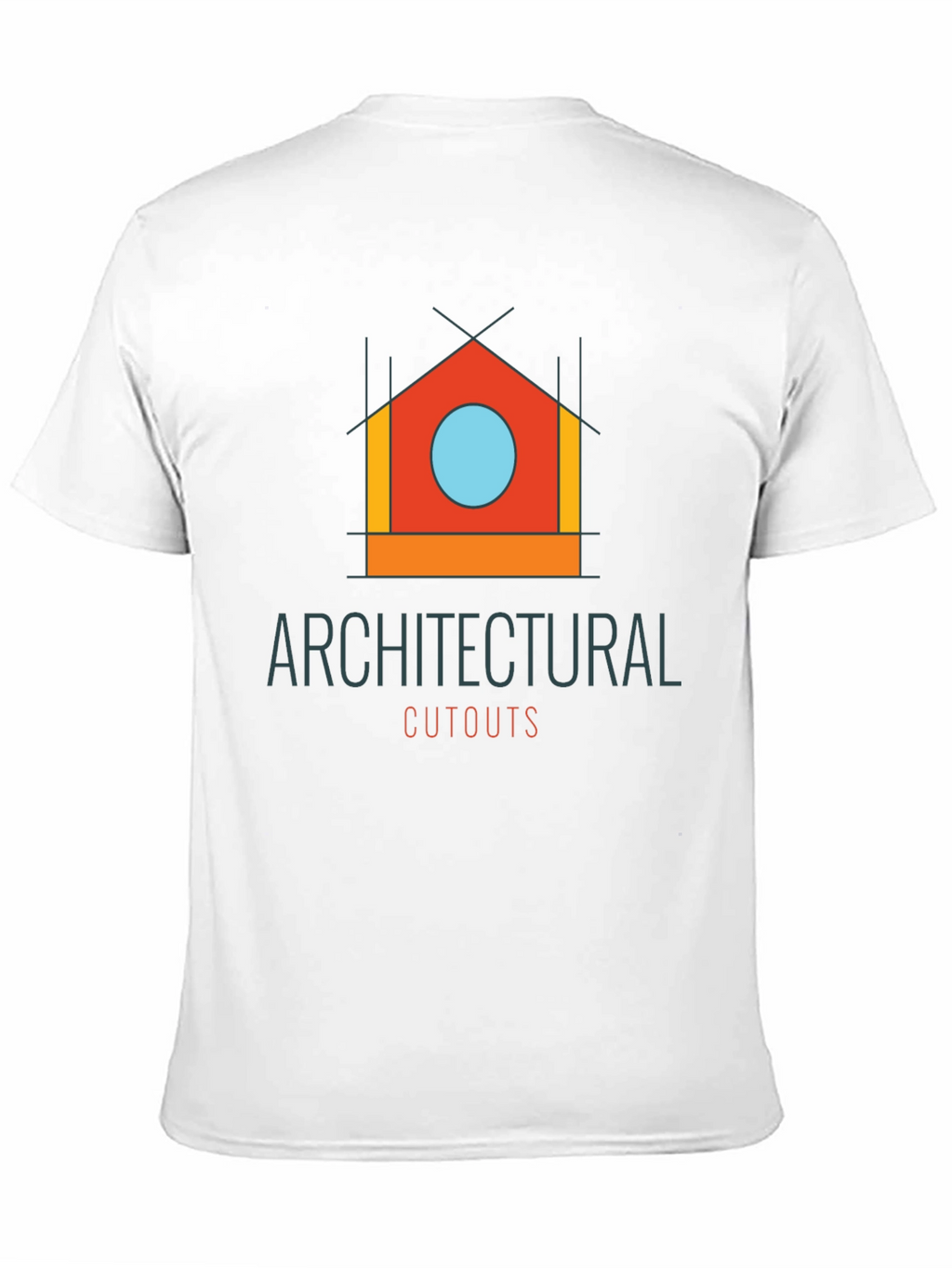 Architectural Cutouts Graphic T-Shirt