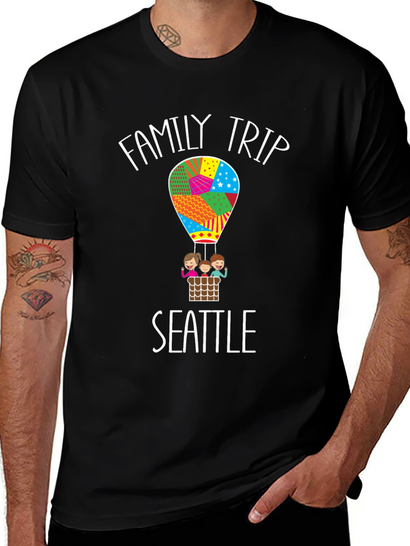 Family Trip Seattle T-Shirt