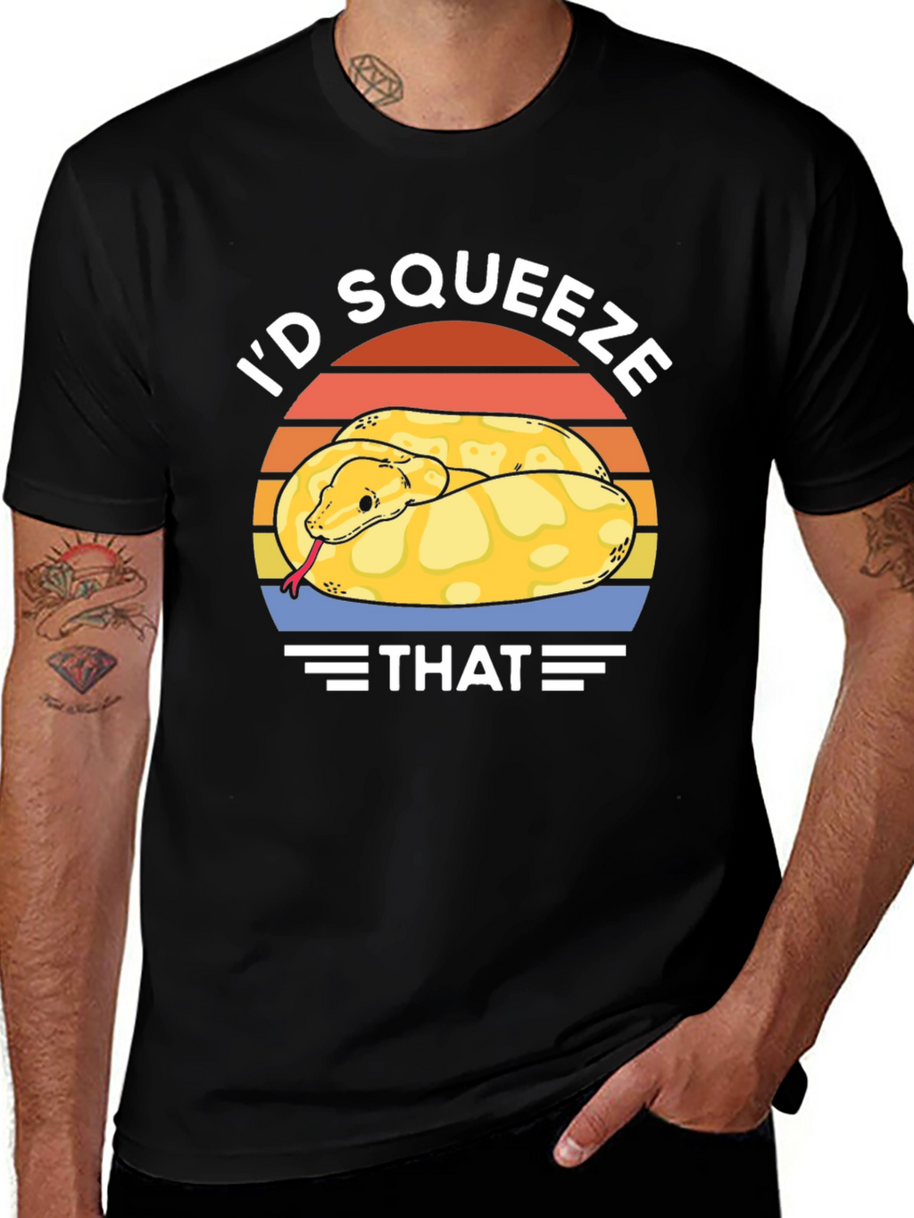 Id Squeeze That Snake T-Shirt