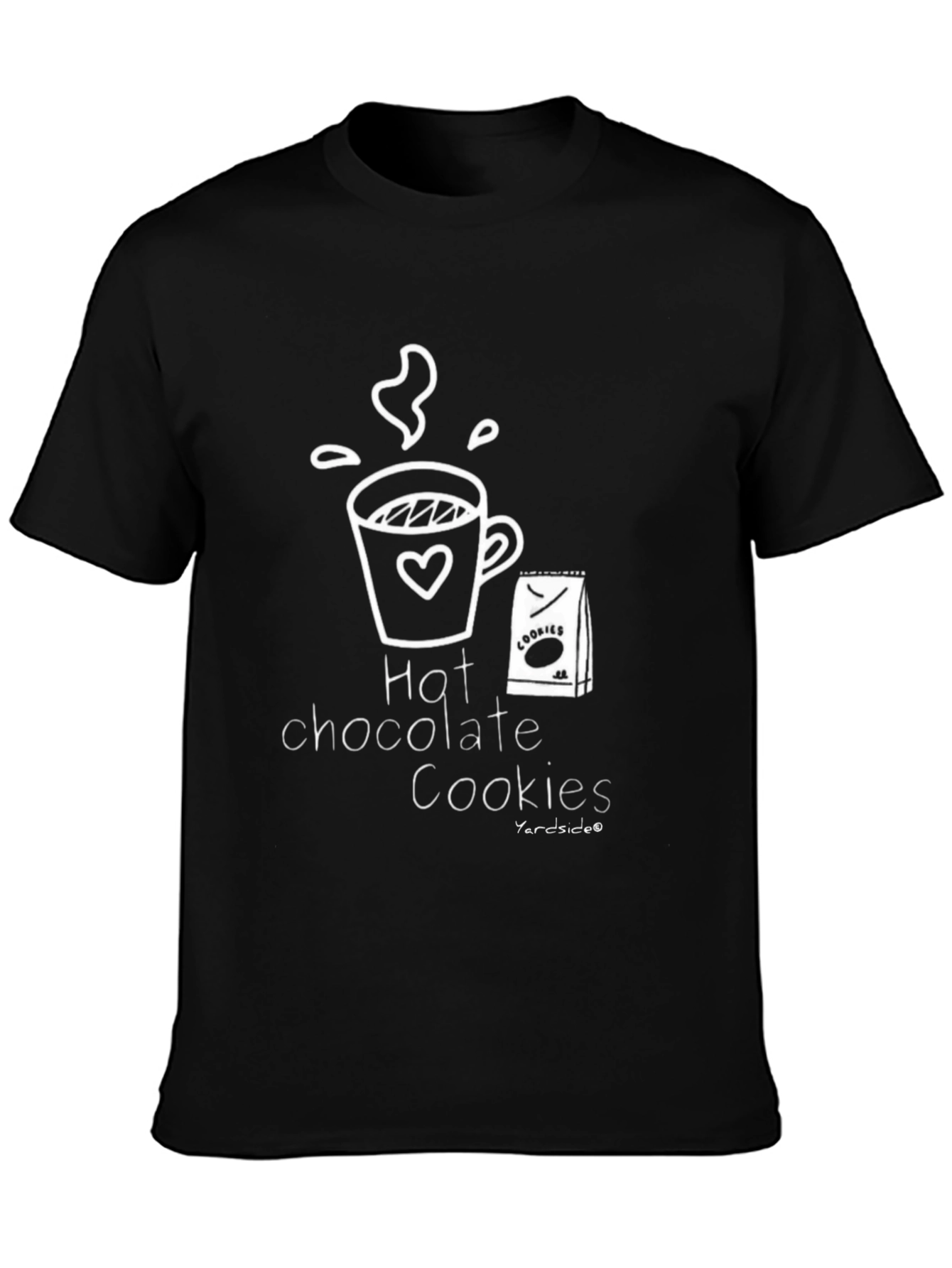 Hot Chocolate & Cookies T-Shirt - Cozy Comfort