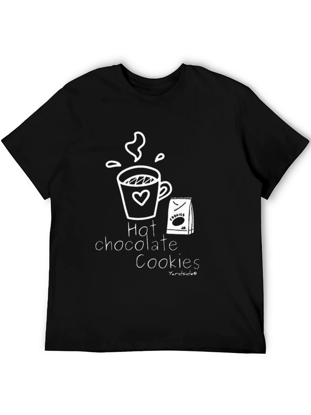 Hot Chocolate & Cookies T-Shirt - Cozy Comfort