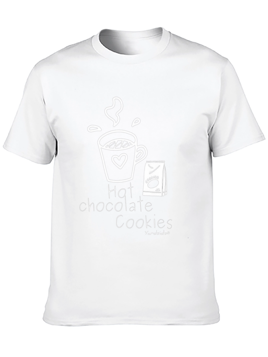 Hot Chocolate & Cookies T-Shirt - Cozy Comfort