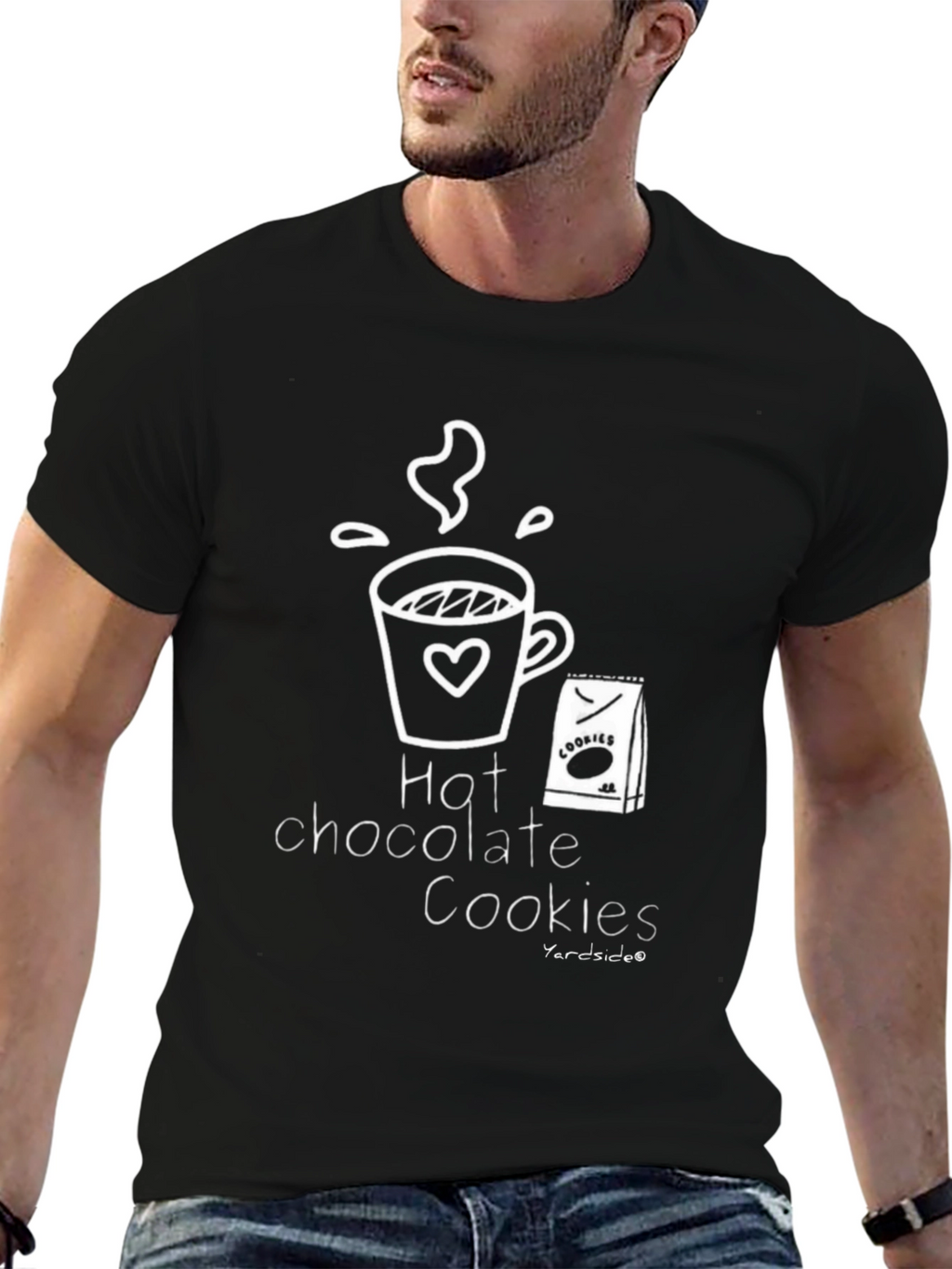 Hot Chocolate & Cookies T-Shirt - Cozy Comfort