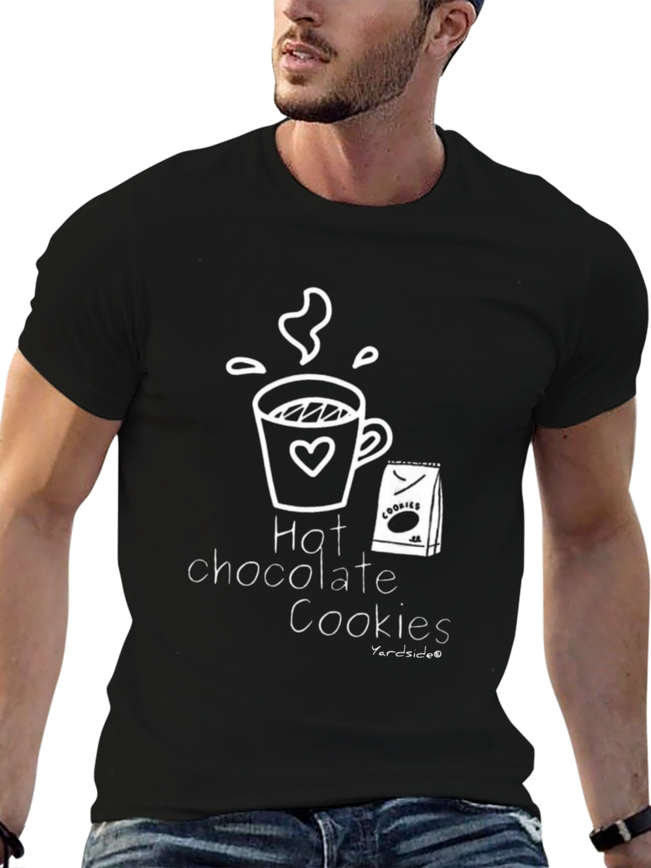 Hot Chocolate & Cookies T-Shirt - Cozy Comfort