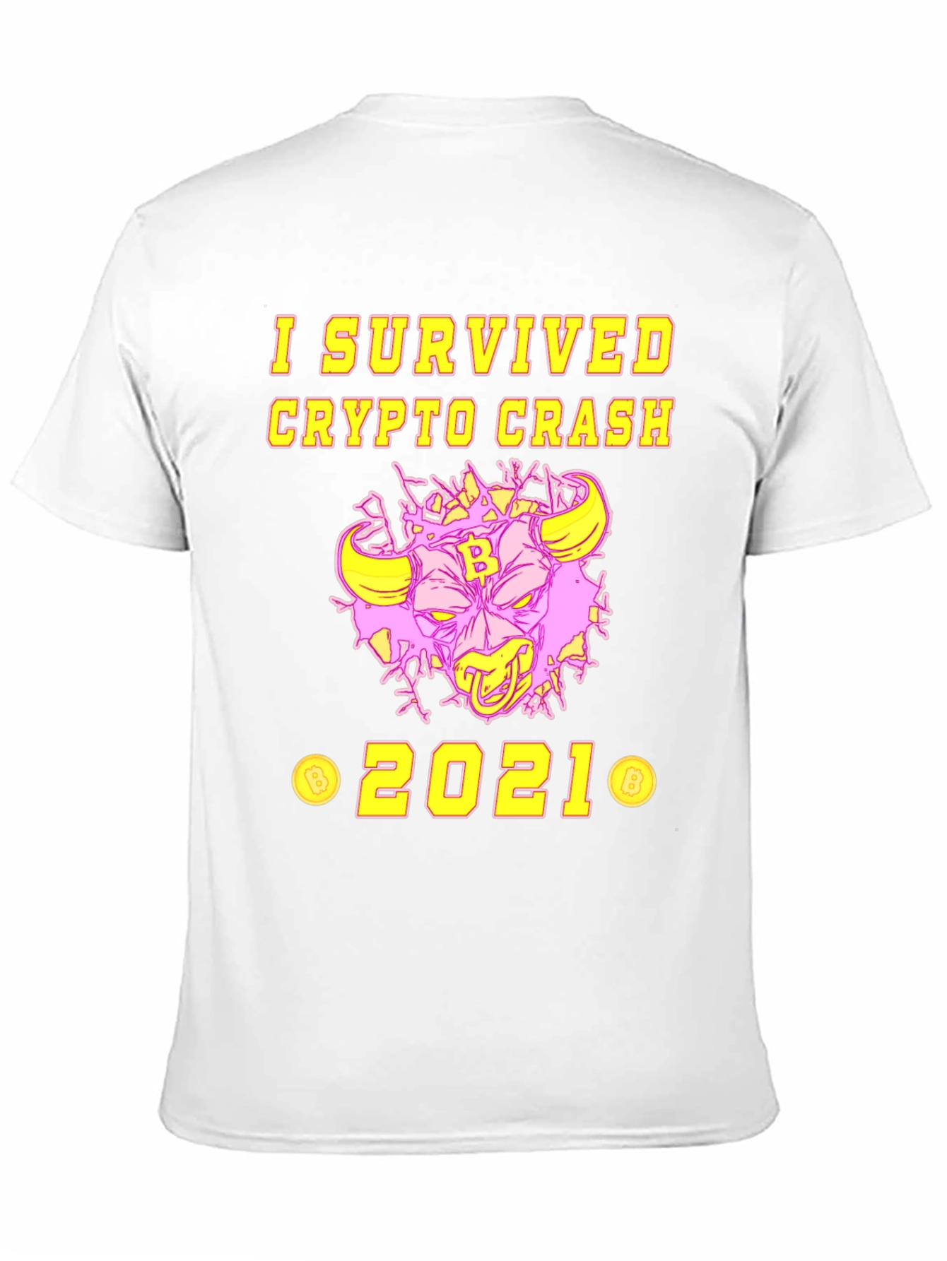 I Survived Crypto Crash 2021 Graphic Tee