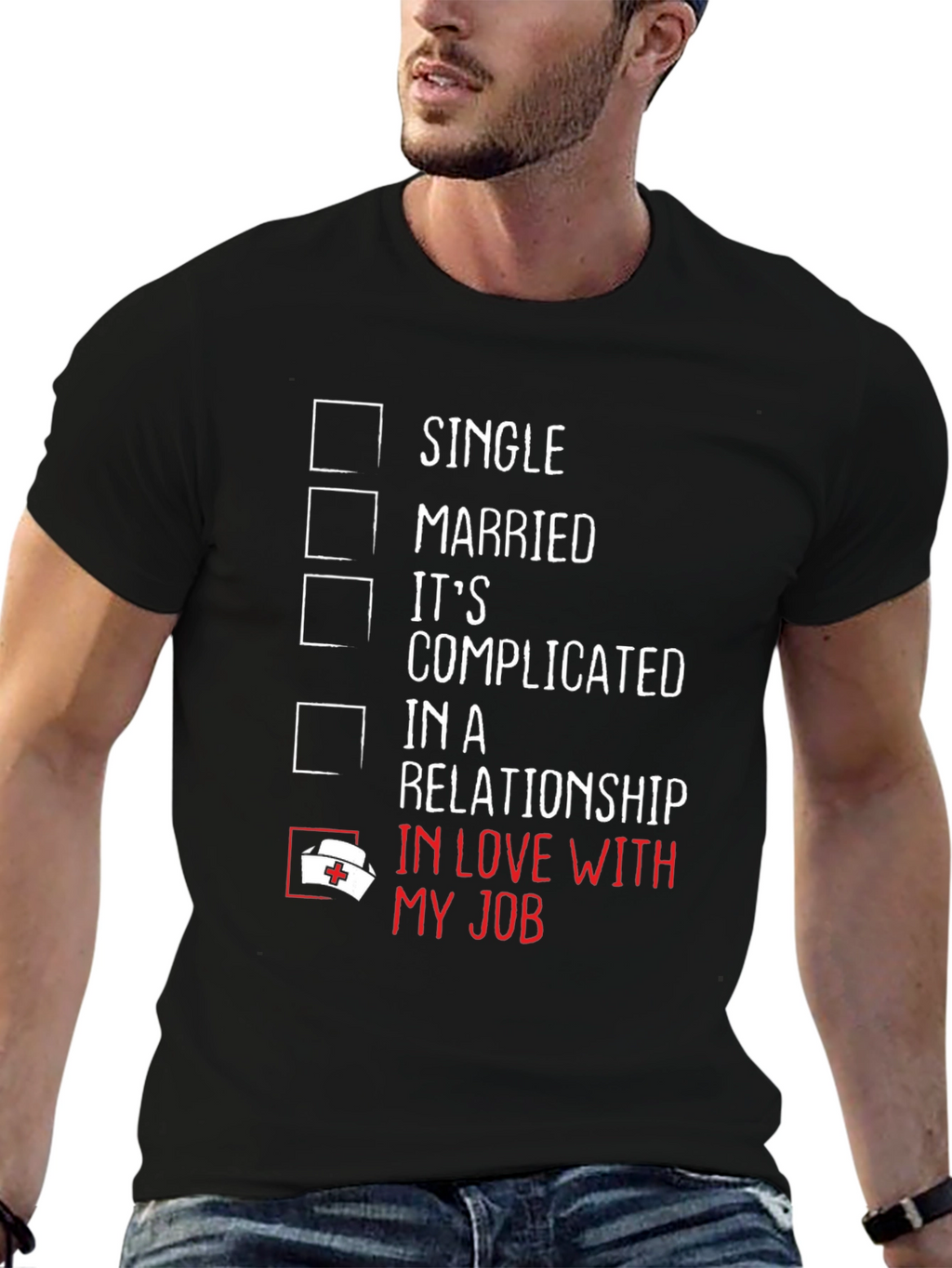 Nurse Life T-Shirt - In Love With My Job!