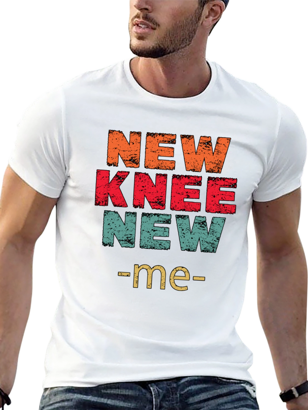 New Knee New Me T-Shirt Graphic Tee