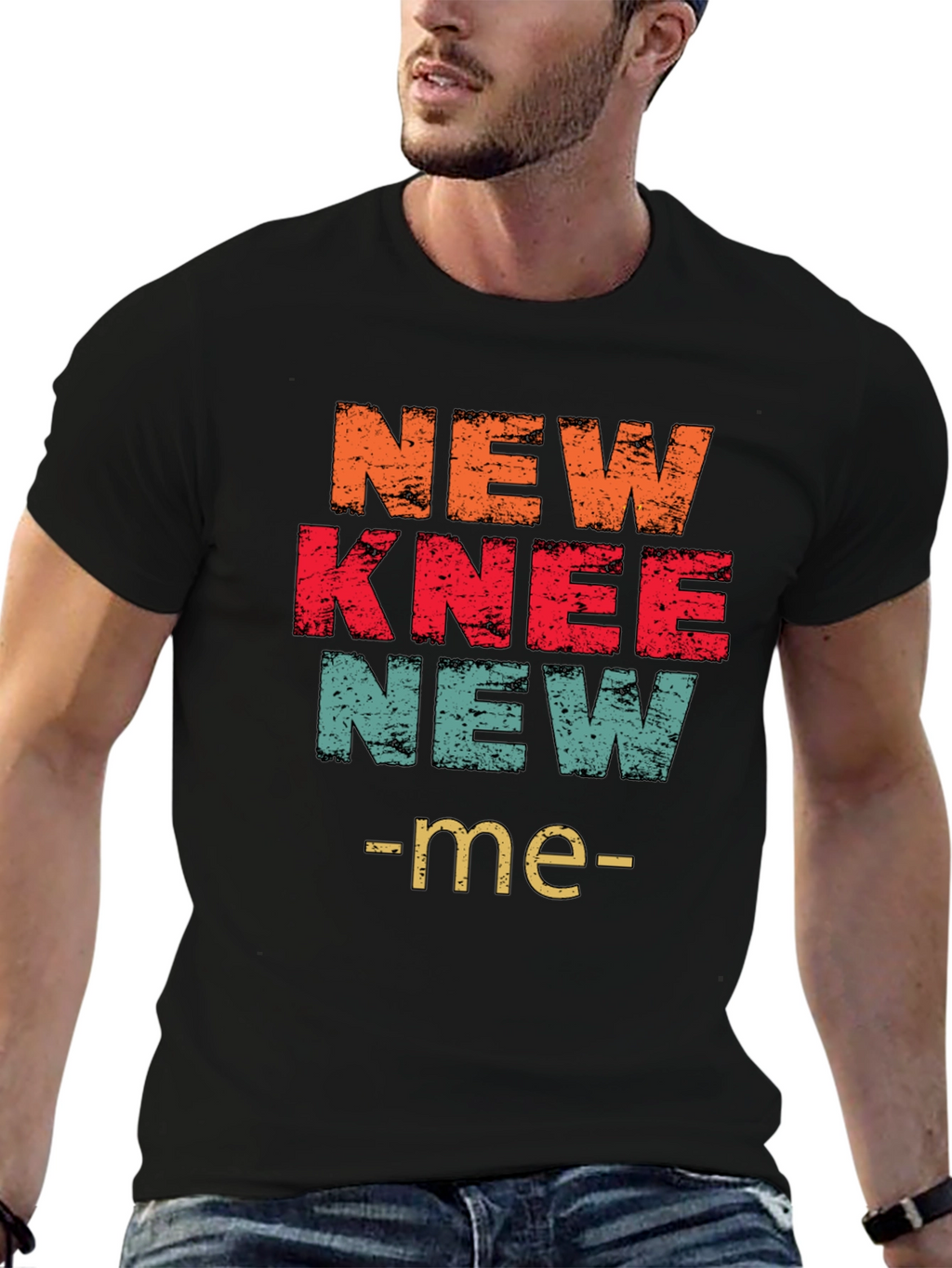 New Knee New Me T-Shirt Graphic Tee