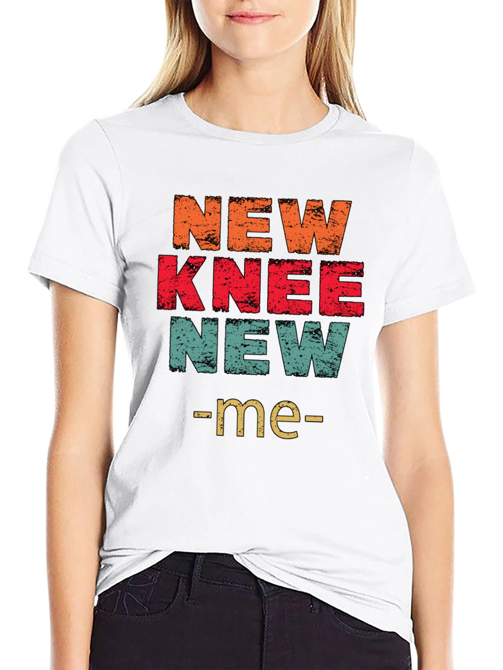 New Knee New Me T-Shirt Graphic Tee