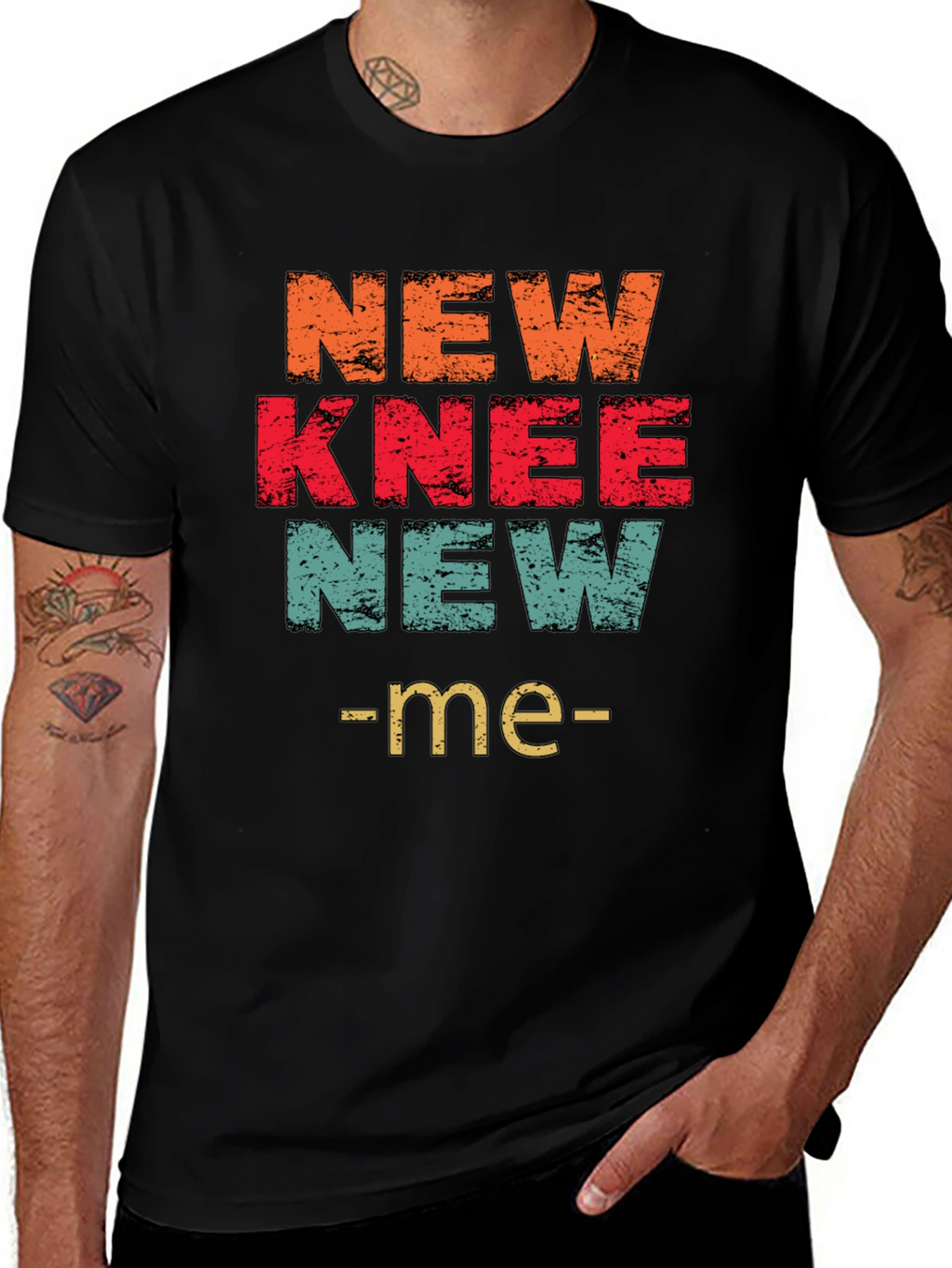 New Knee New Me T-Shirt Graphic Tee