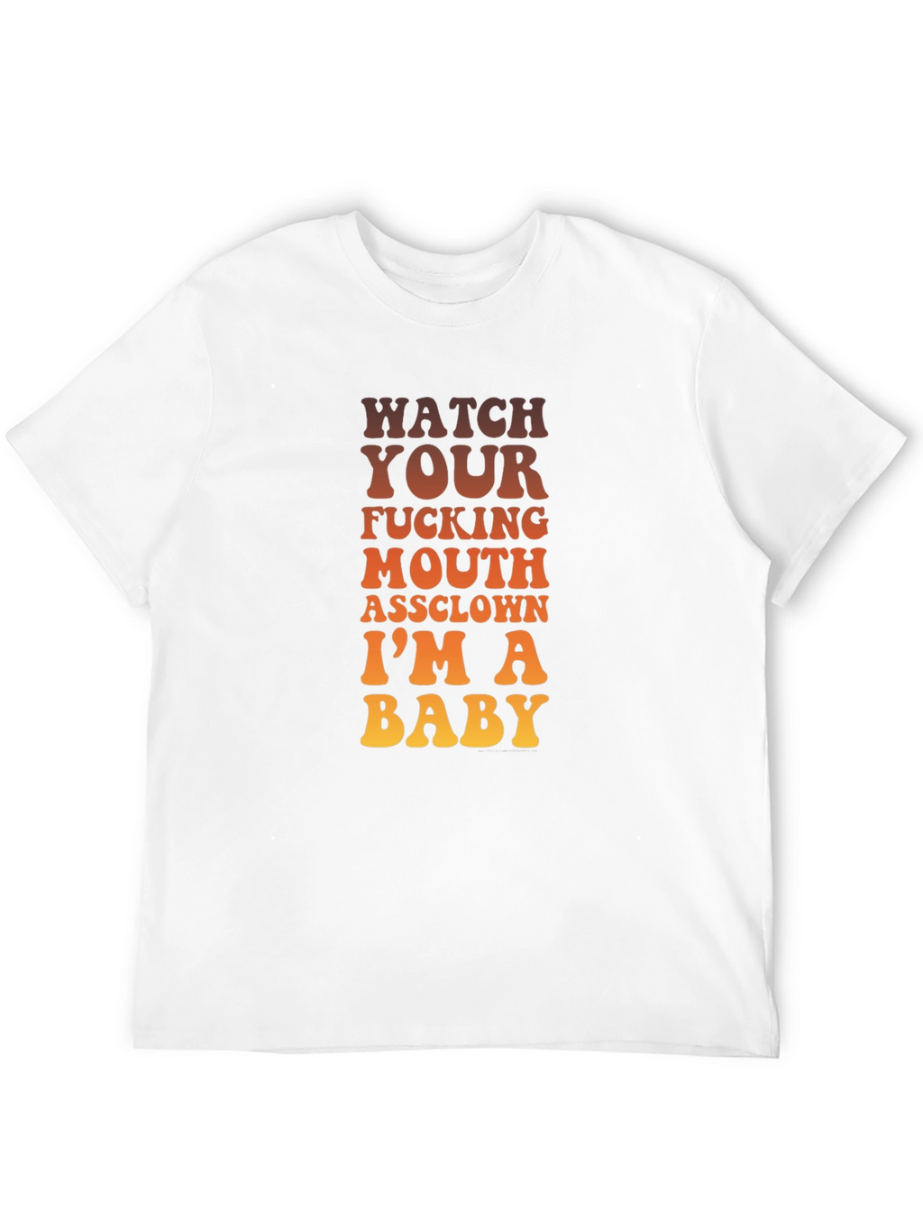 Funny Sarcastic Graphic T-Shirt - Watch Your Mouth