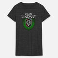 Clan Lindsay Scottish Crest Badge and Tartan