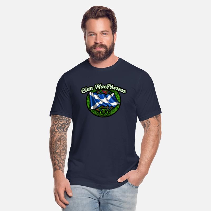Clan MacPherson Tartan Scottish St Andrews Flag