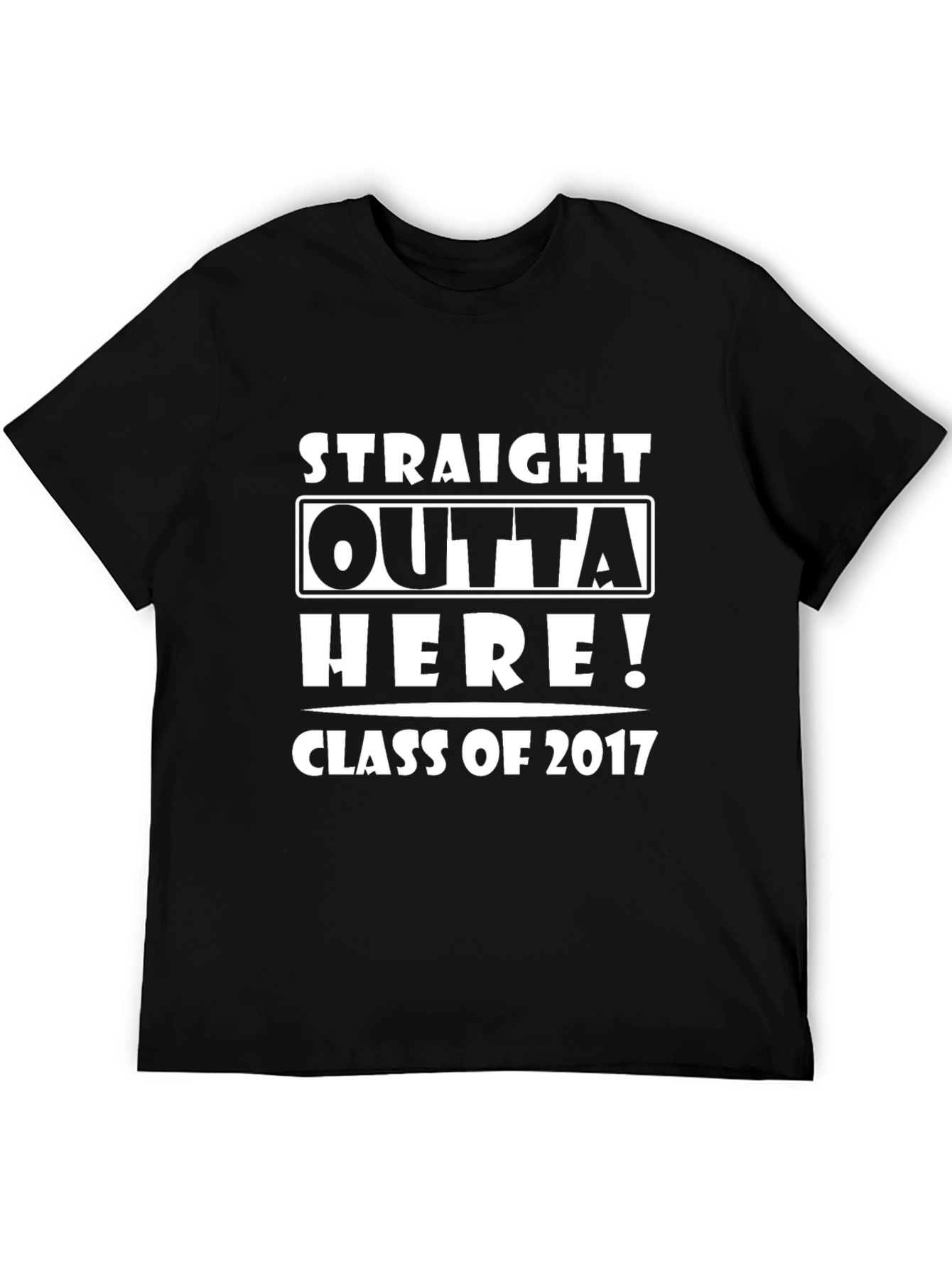 Straight Outta Here! Class of 2017 T-Shirt