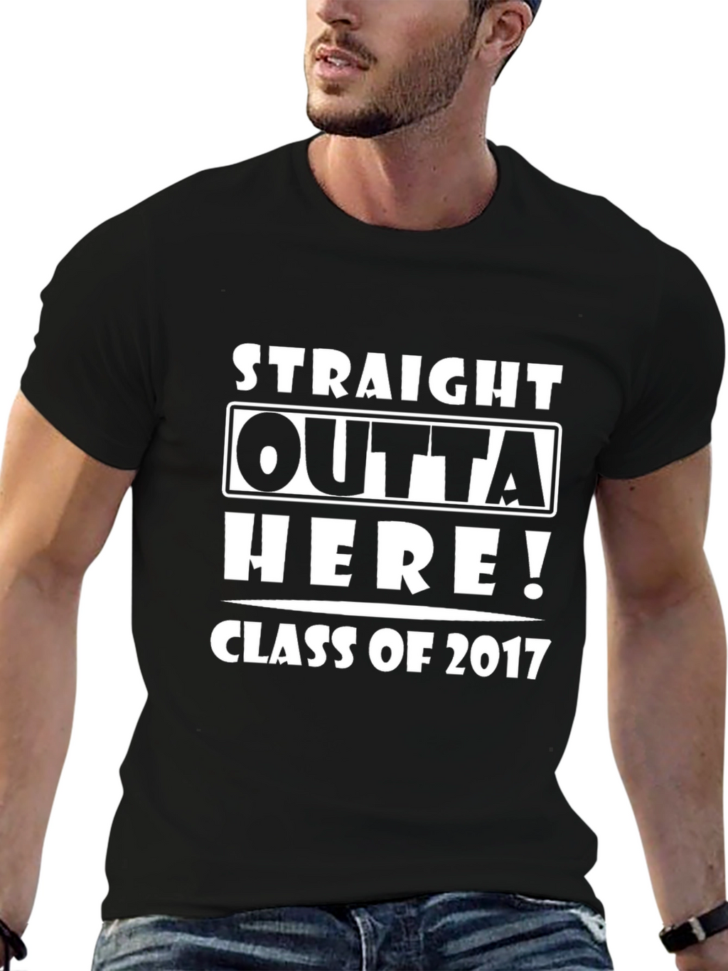 Straight Outta Here! Class of 2017 T-Shirt