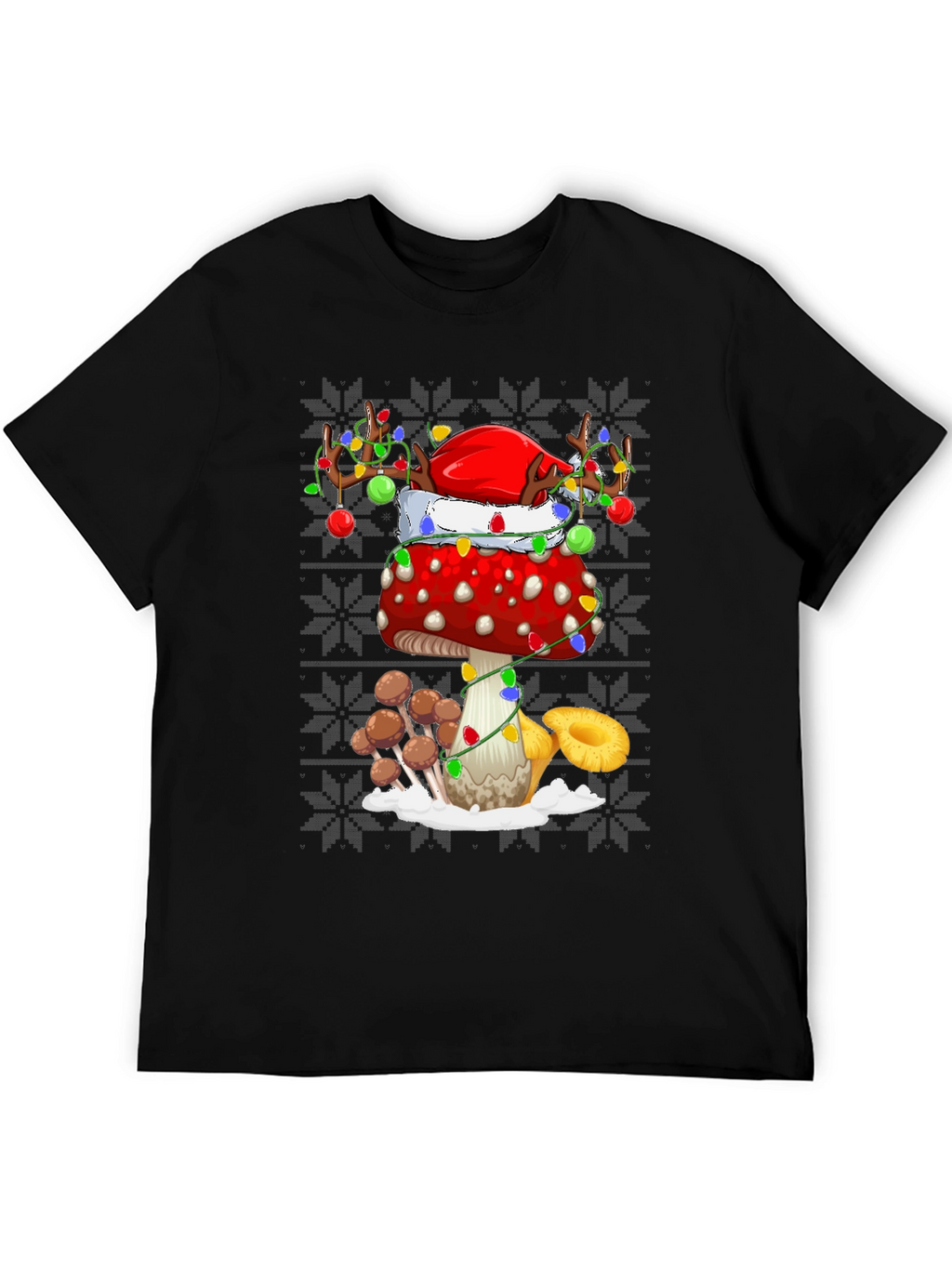Festive Mushroom Graphic Tee