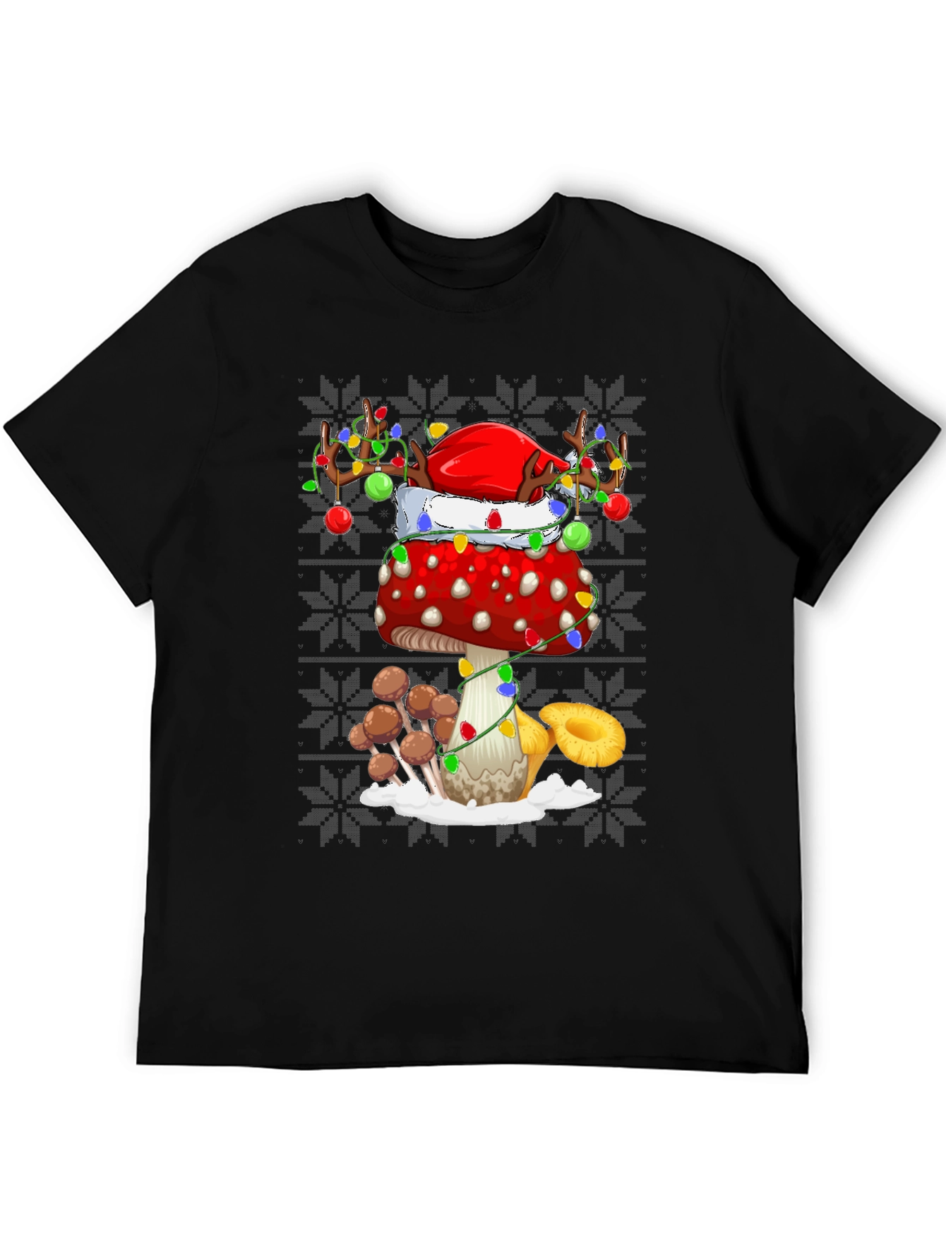 Festive Mushroom Graphic Tee