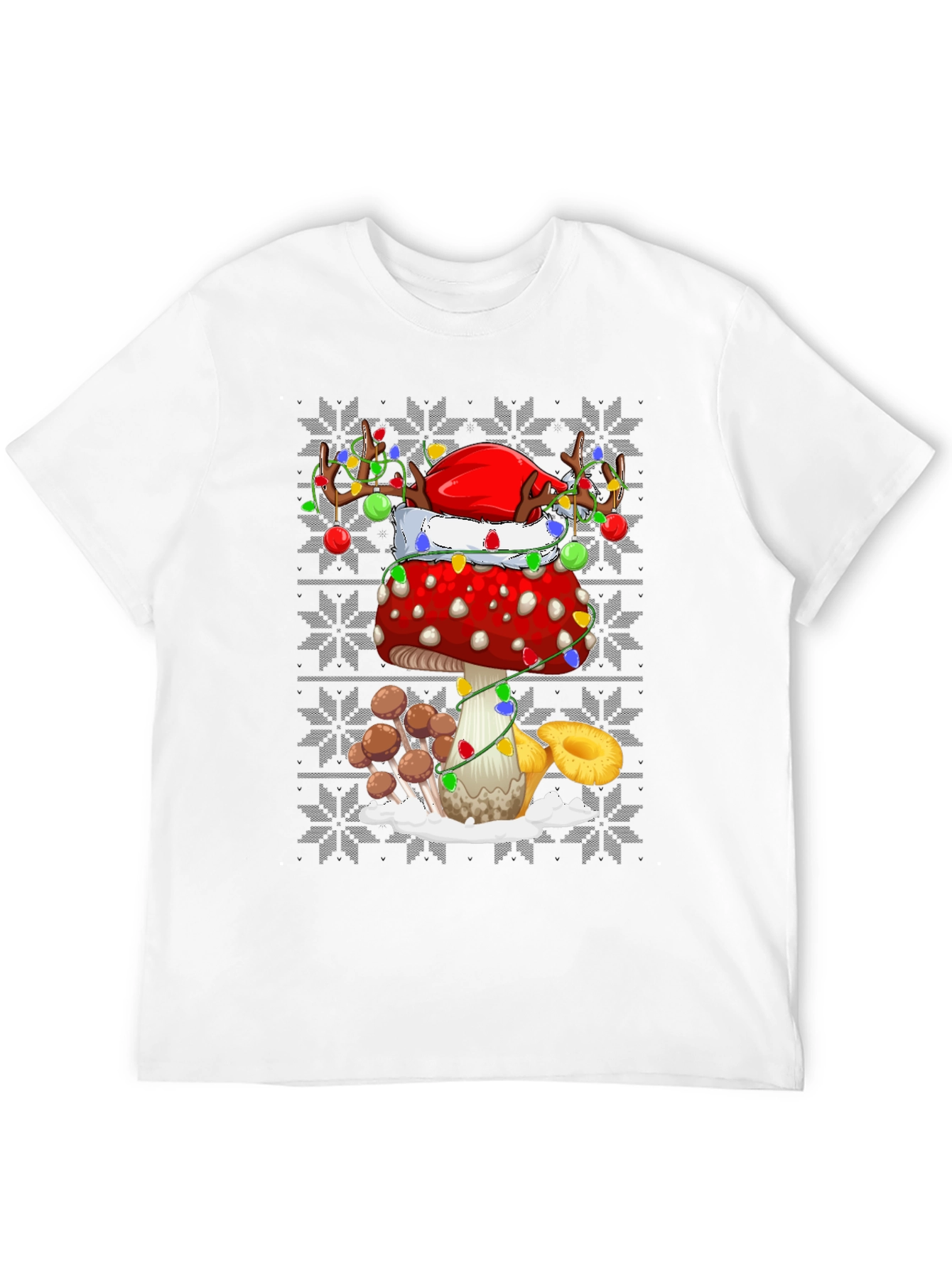 Festive Mushroom Graphic Tee