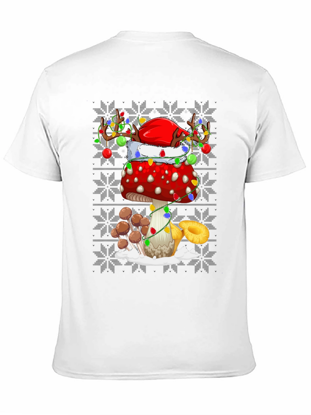 Festive Mushroom Graphic Tee